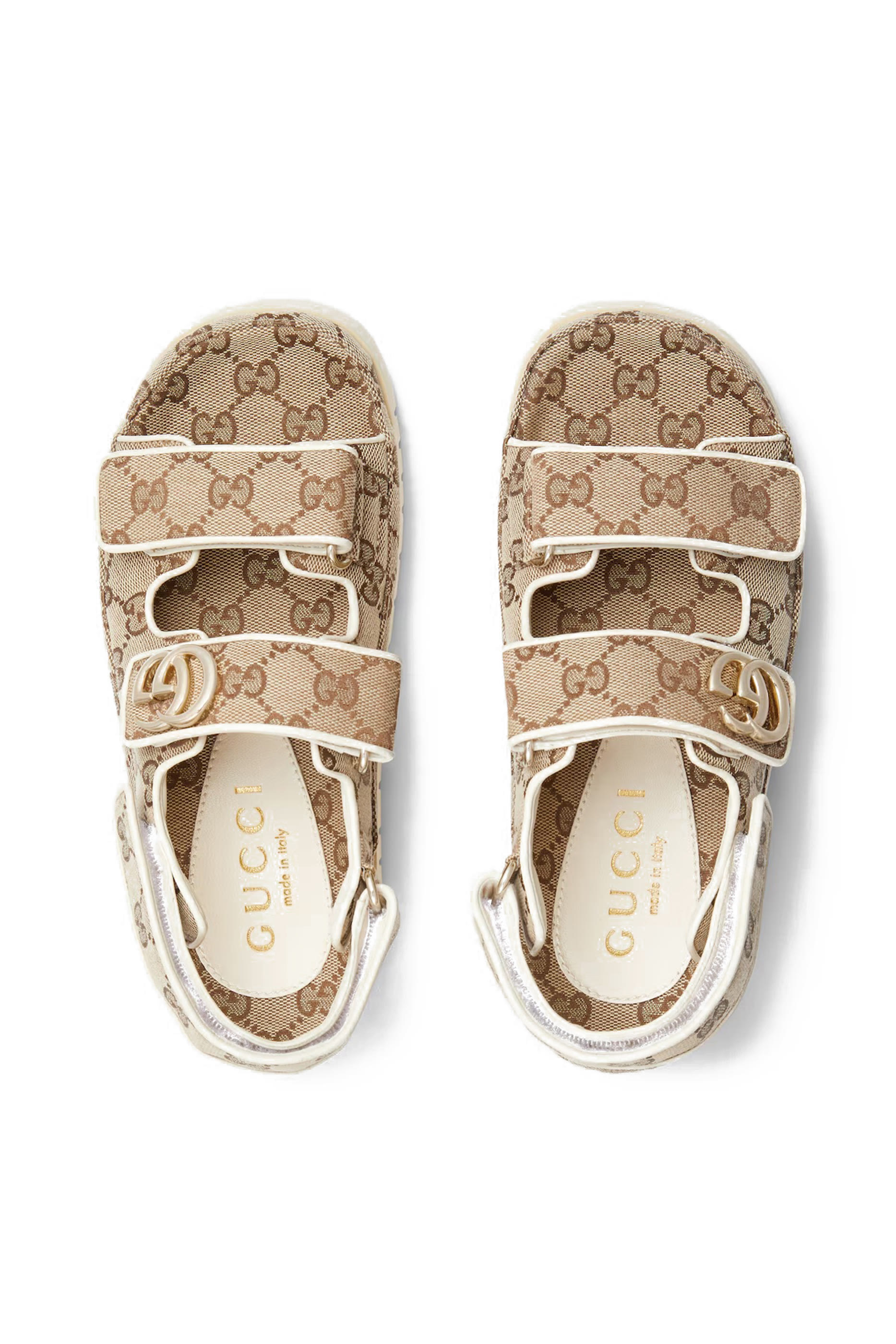 صندل بحرفي شعار الماركة