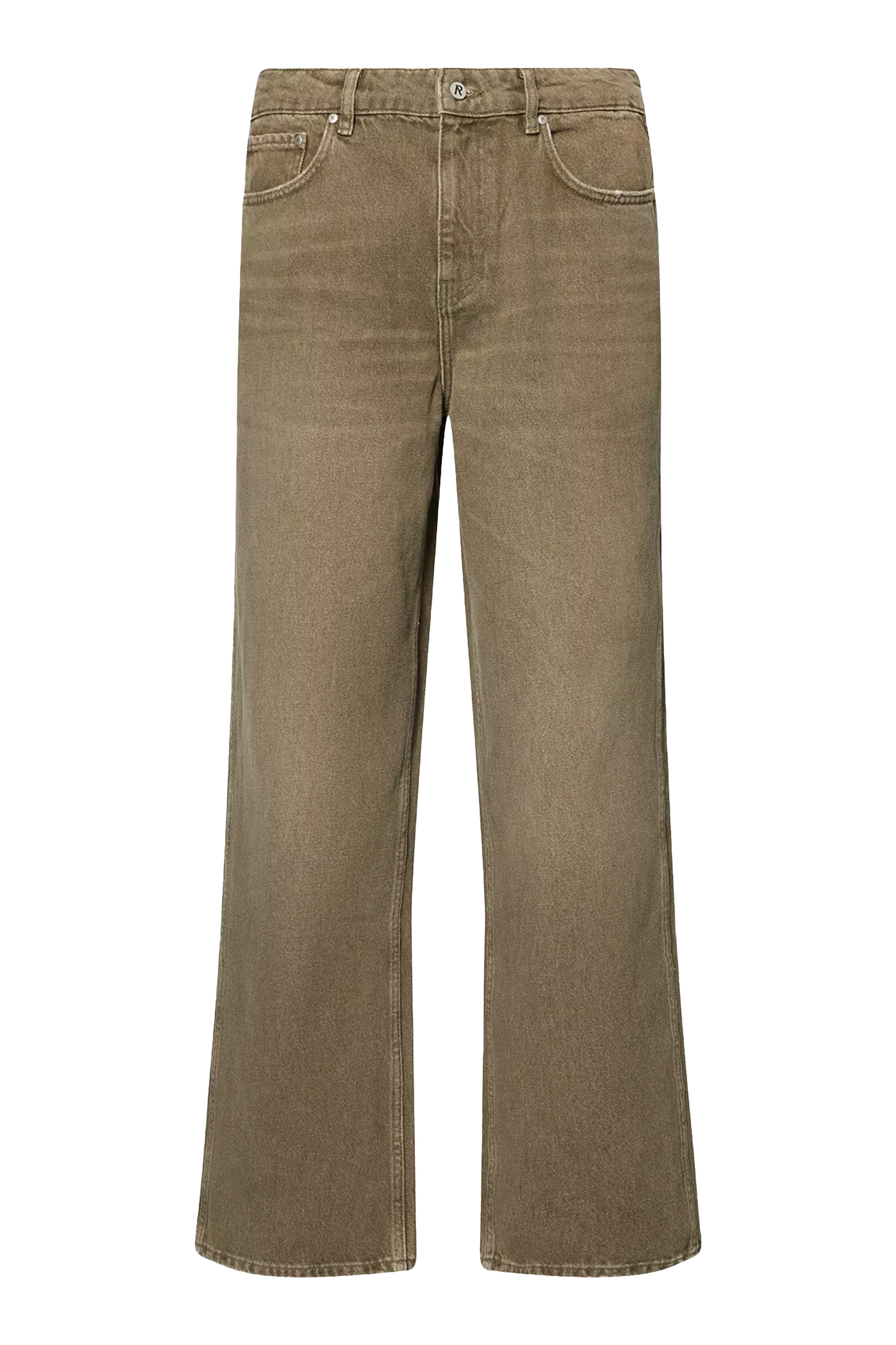 بنطال ار3 فضفاض دنيم