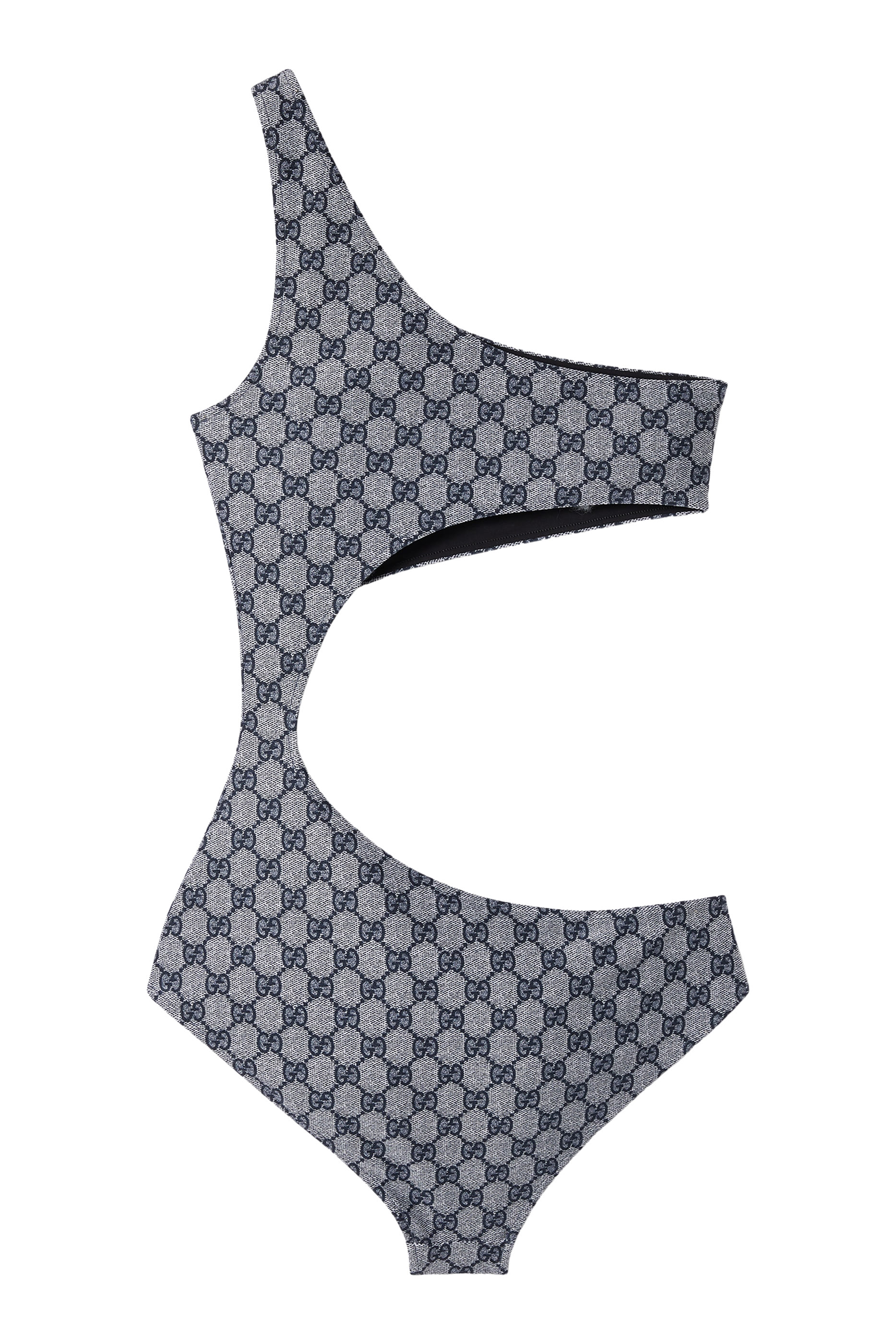 بدلة سباحة بنقشة حرفي شعار الماركة جيرسيه مطاطي