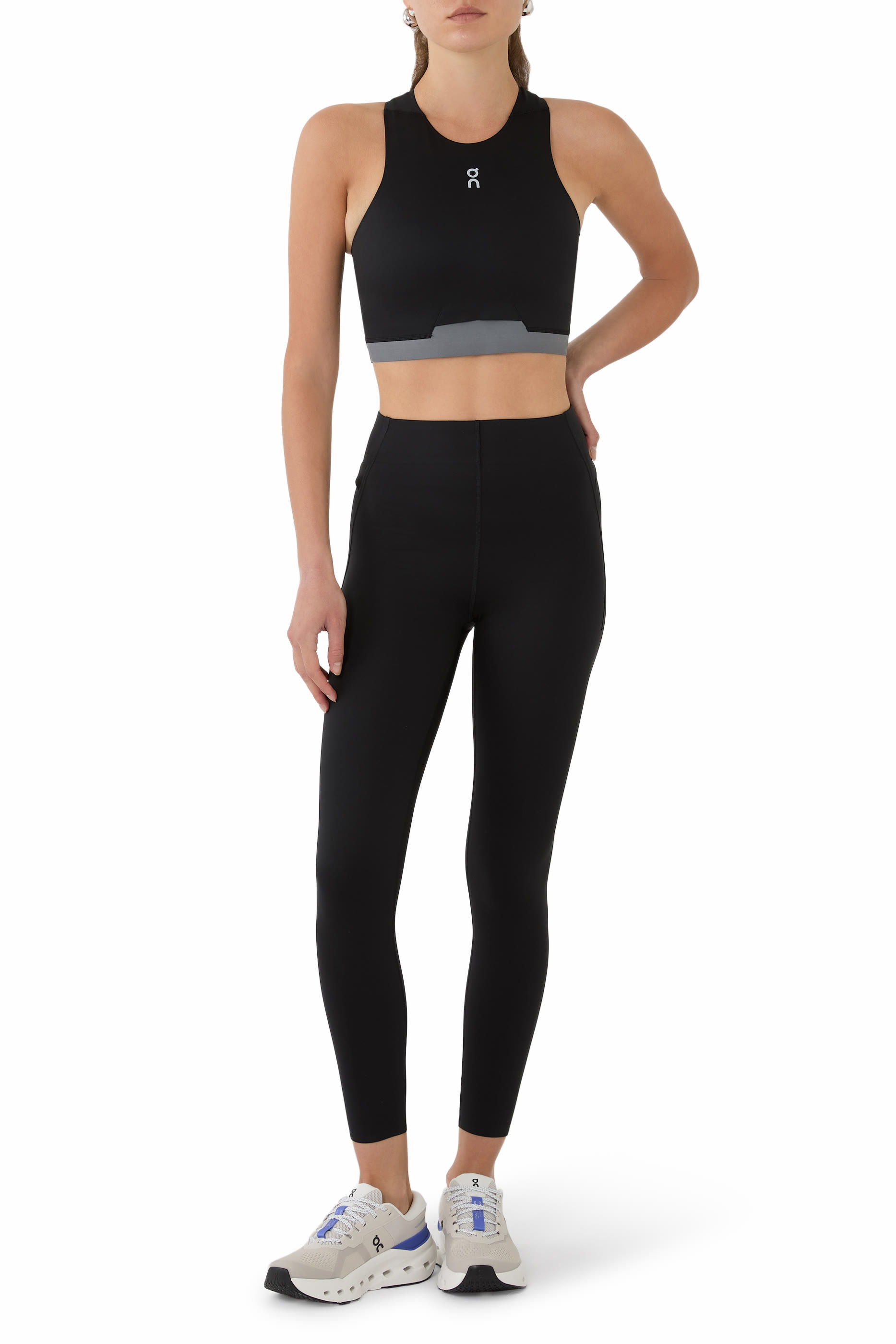 بنطال بقصة ضيقة للتمرين  7/8 