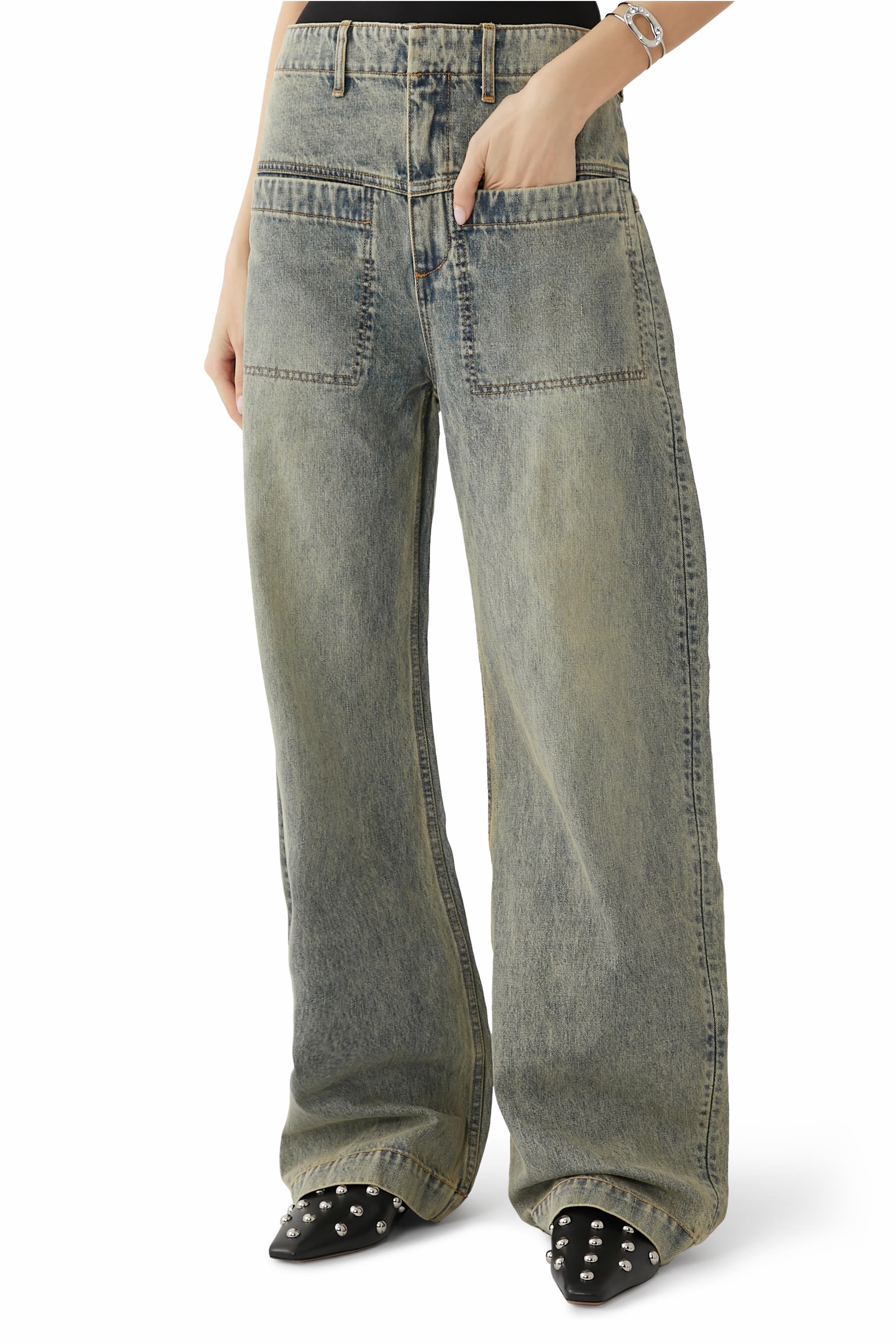 بنطال جينز أسيت