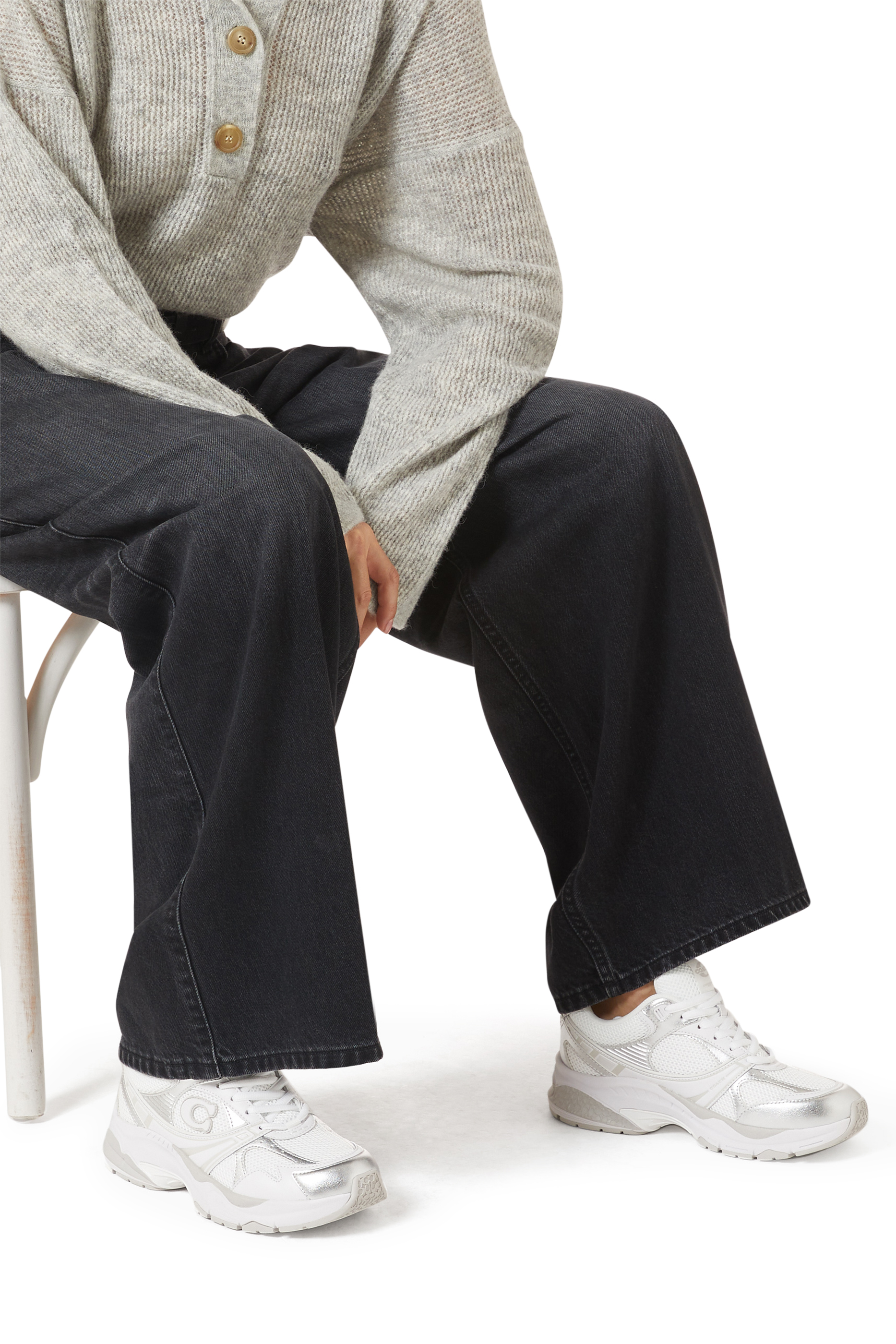 سنيكرز قماش شبكي