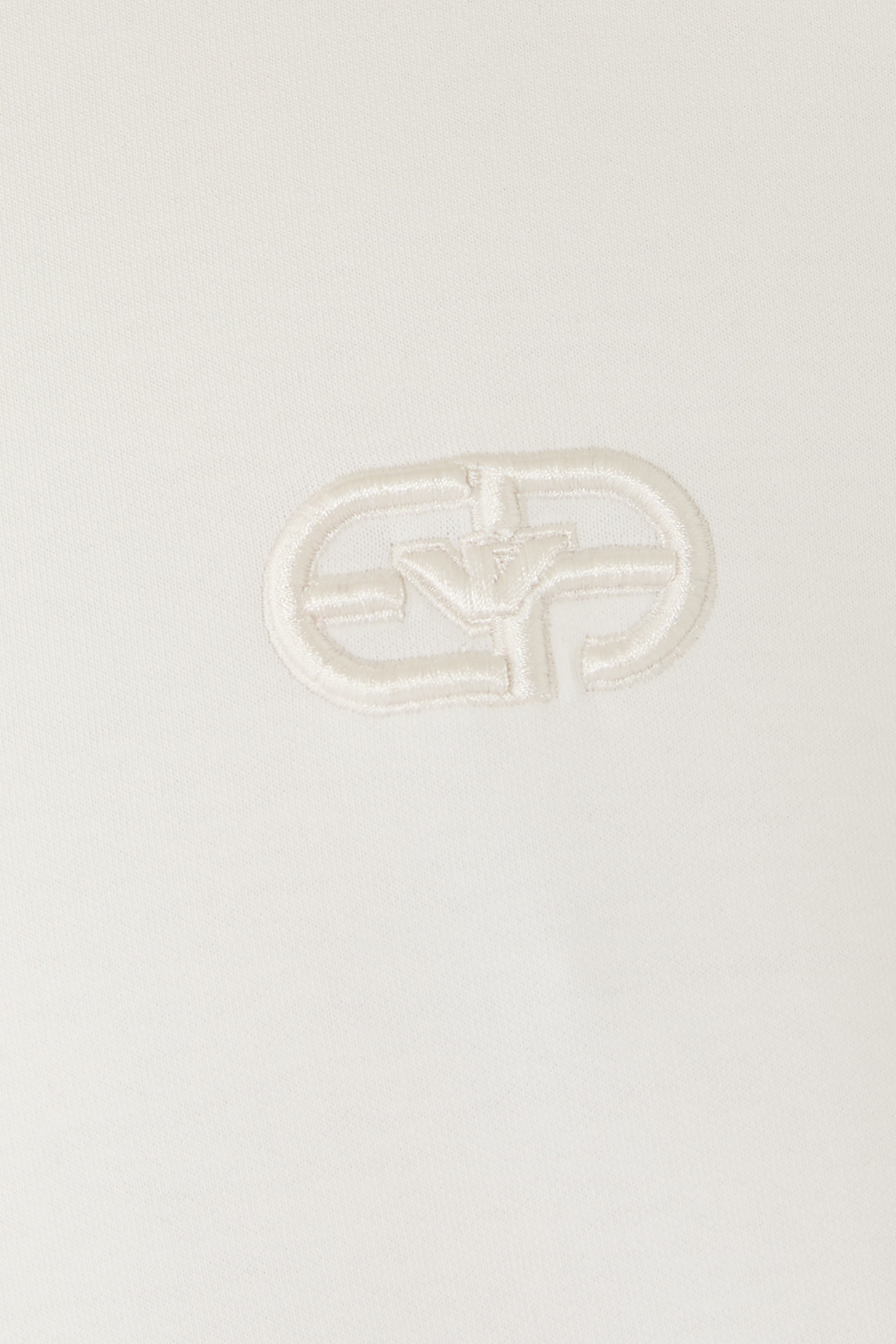 سويت شيرت بتطريز شعار الماركة جيرسيه مزدوج