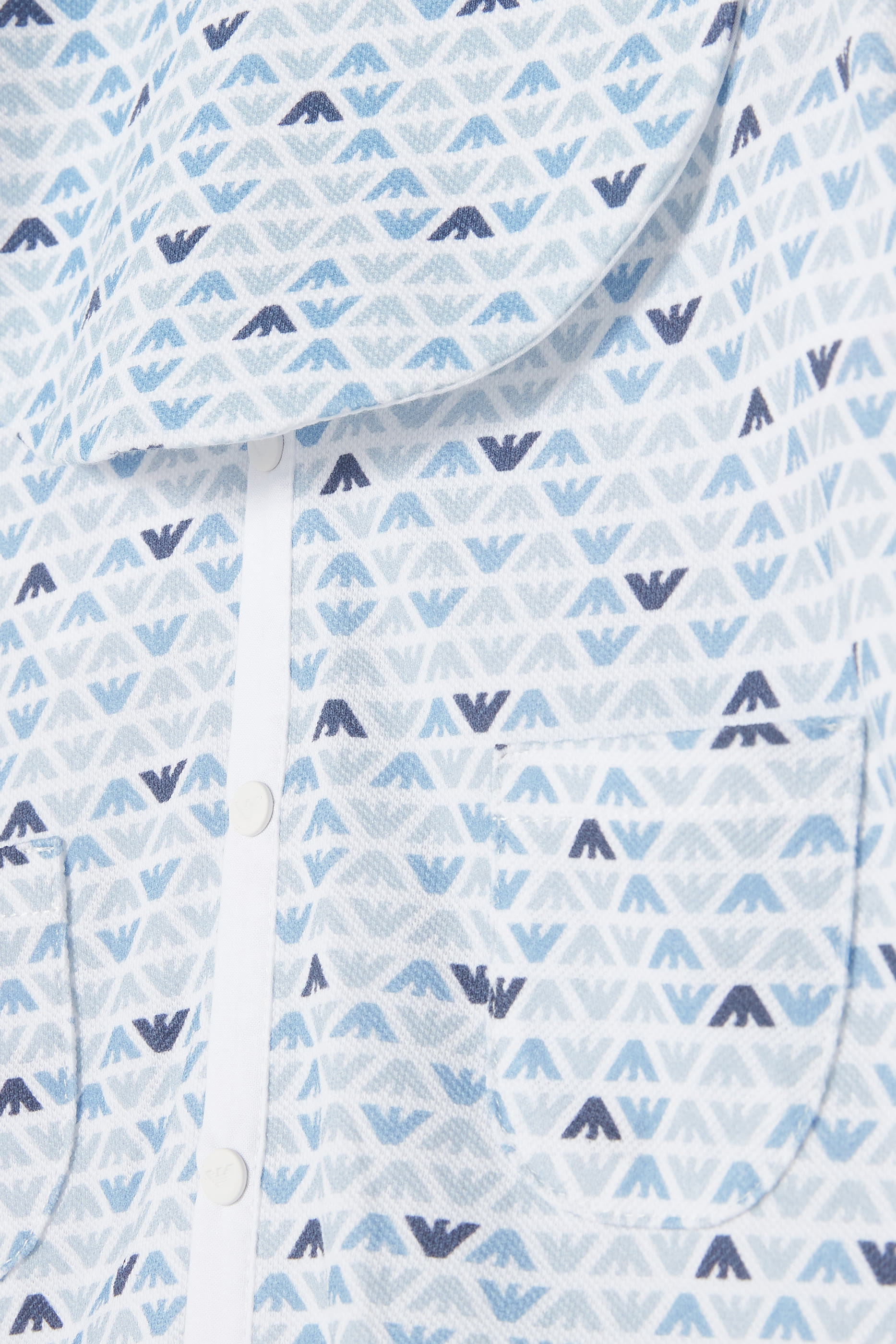 طقم أفرول ومريلة بشعار الماركة قطن للأطفال