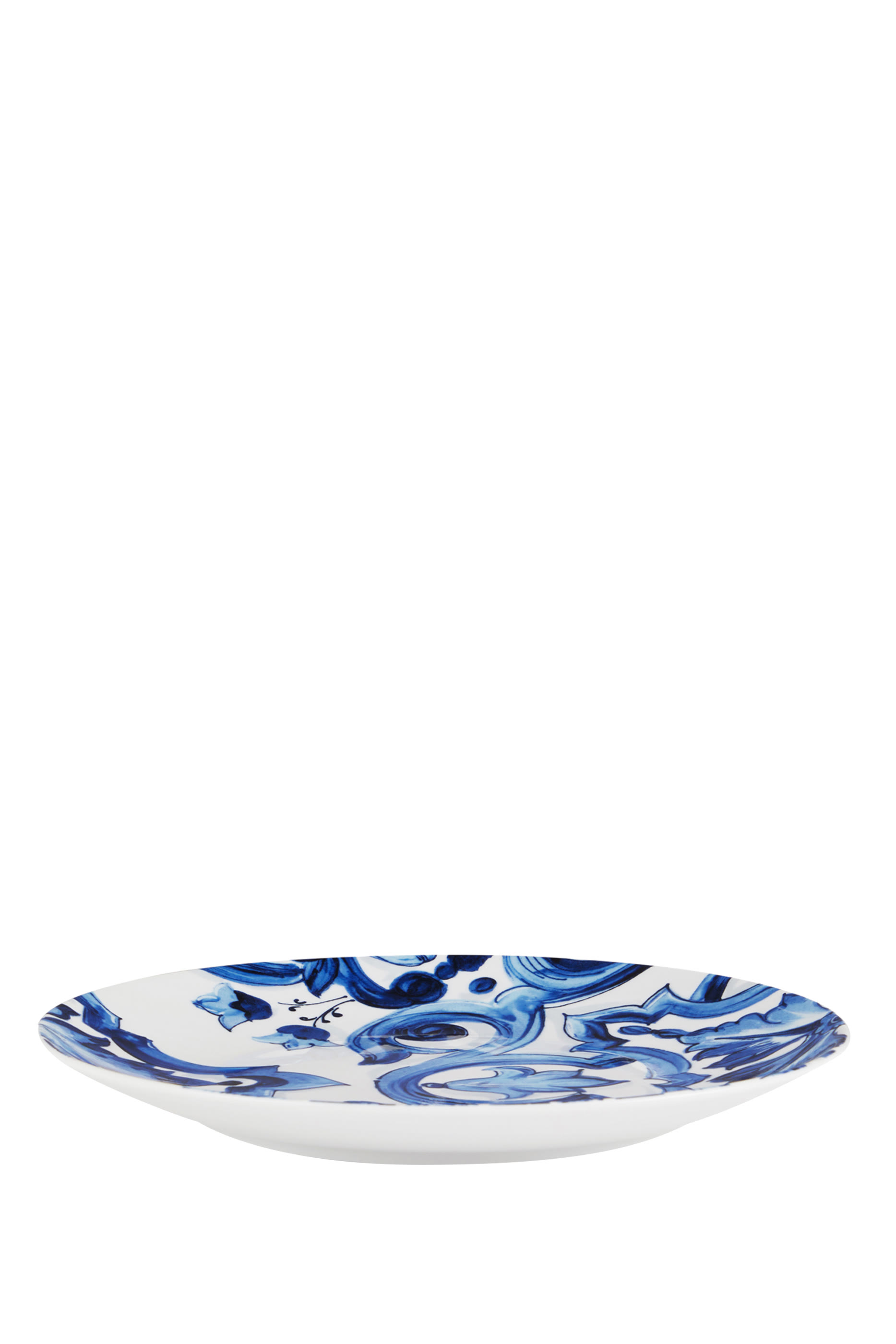 طقم طبق عشاء فيوري بنقشة بلو ميديتيرانيو، قطعتين