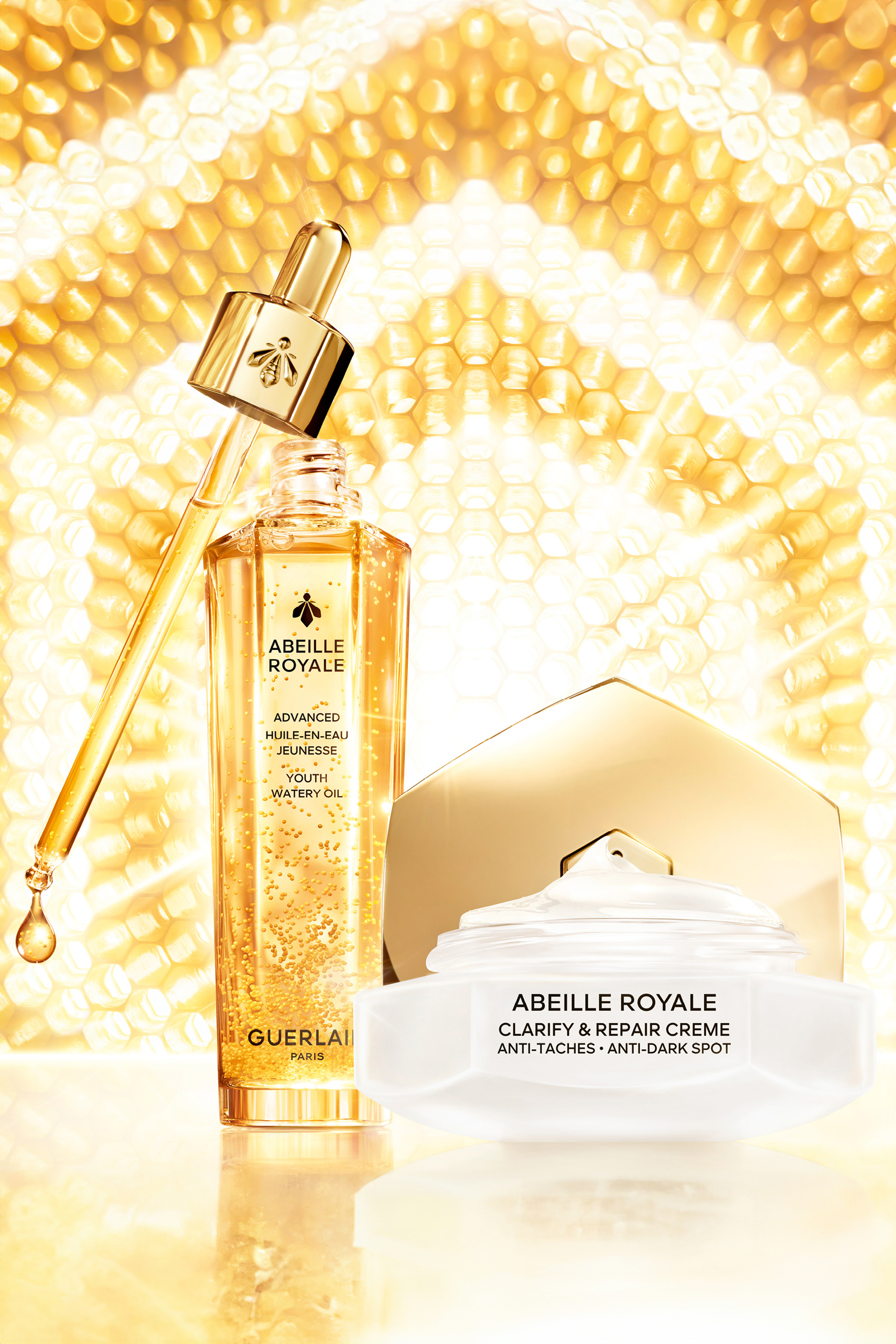 عبوة إعادة ملء كريم أباي رويال لإصلاح وتفتيح البشرة