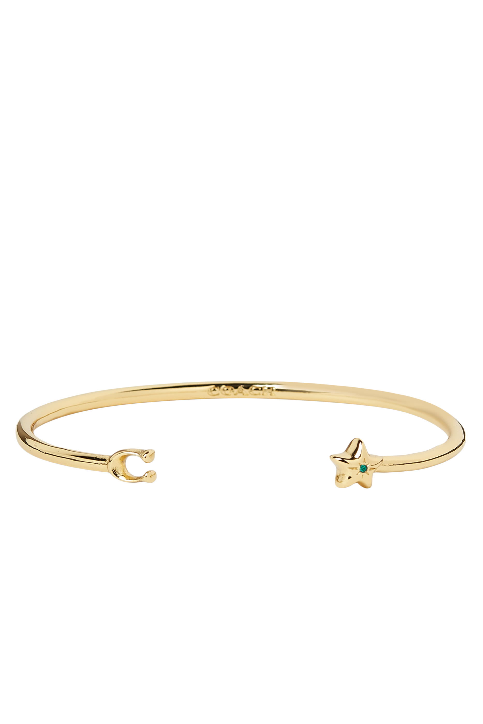 سوار بتصميم مفتوح وحلية نجمة