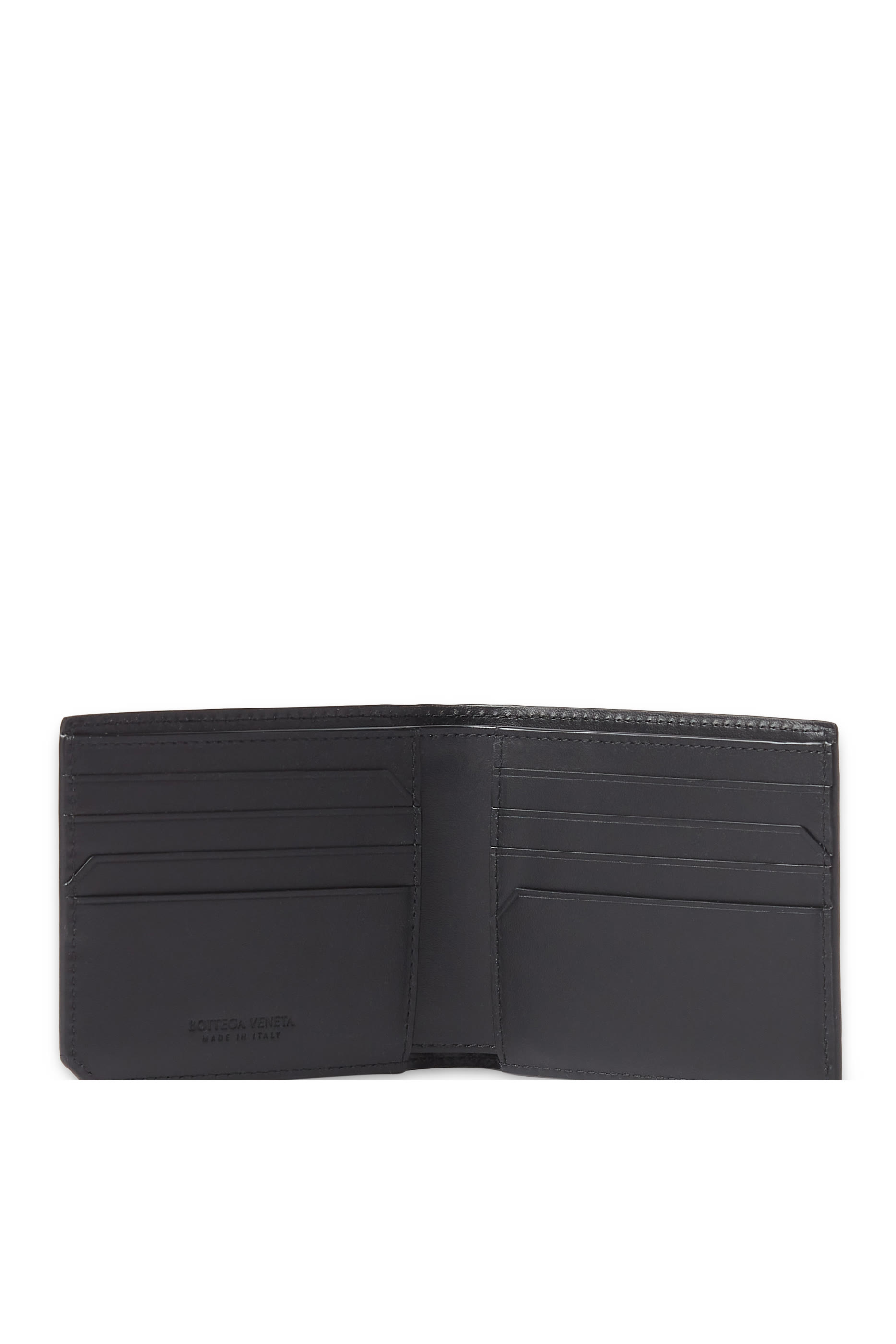 محفظة بيكولو بتصميم مجدول ثنائي الطي