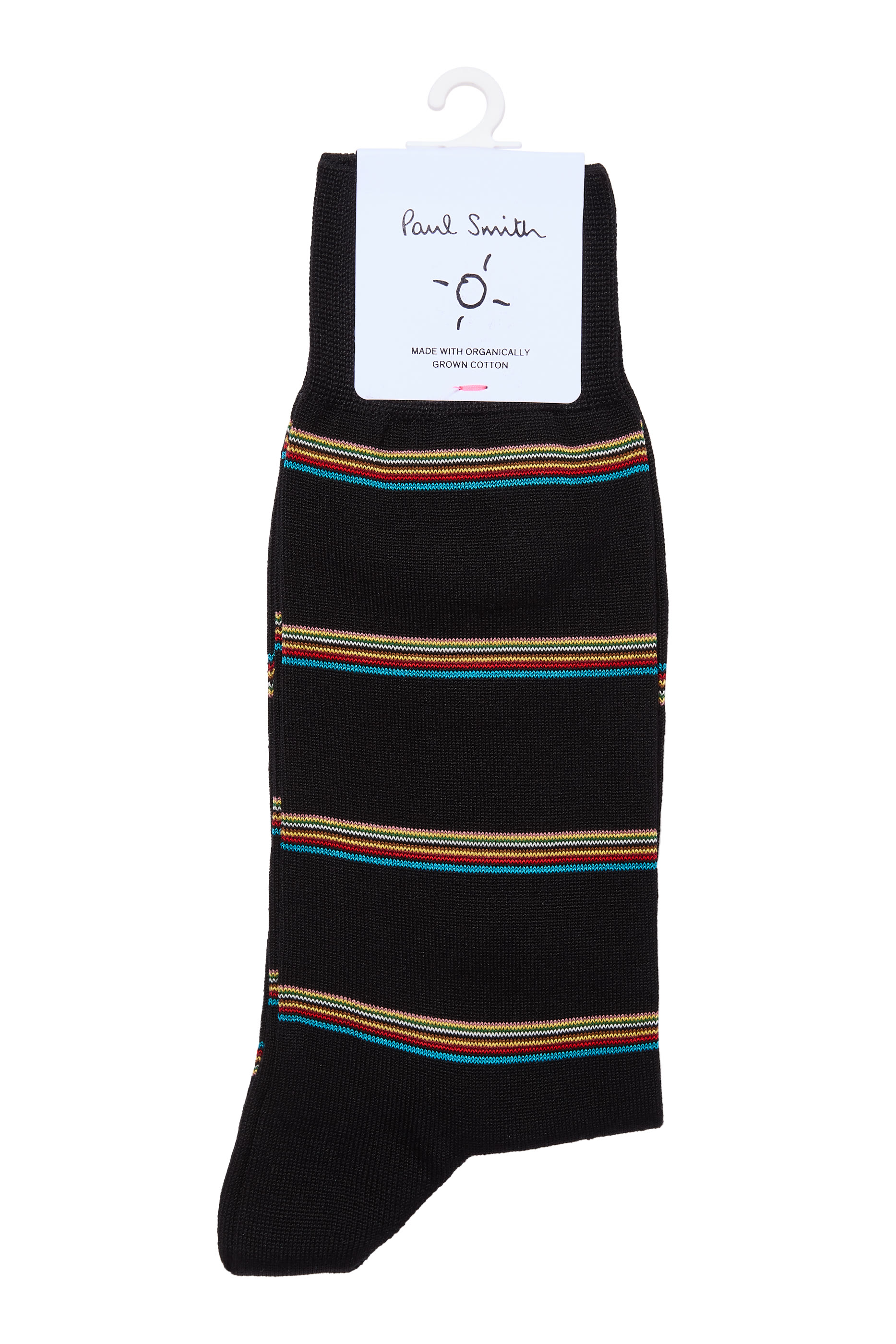 جوارب مقسمة لألوان مزينة بشعار الماركة