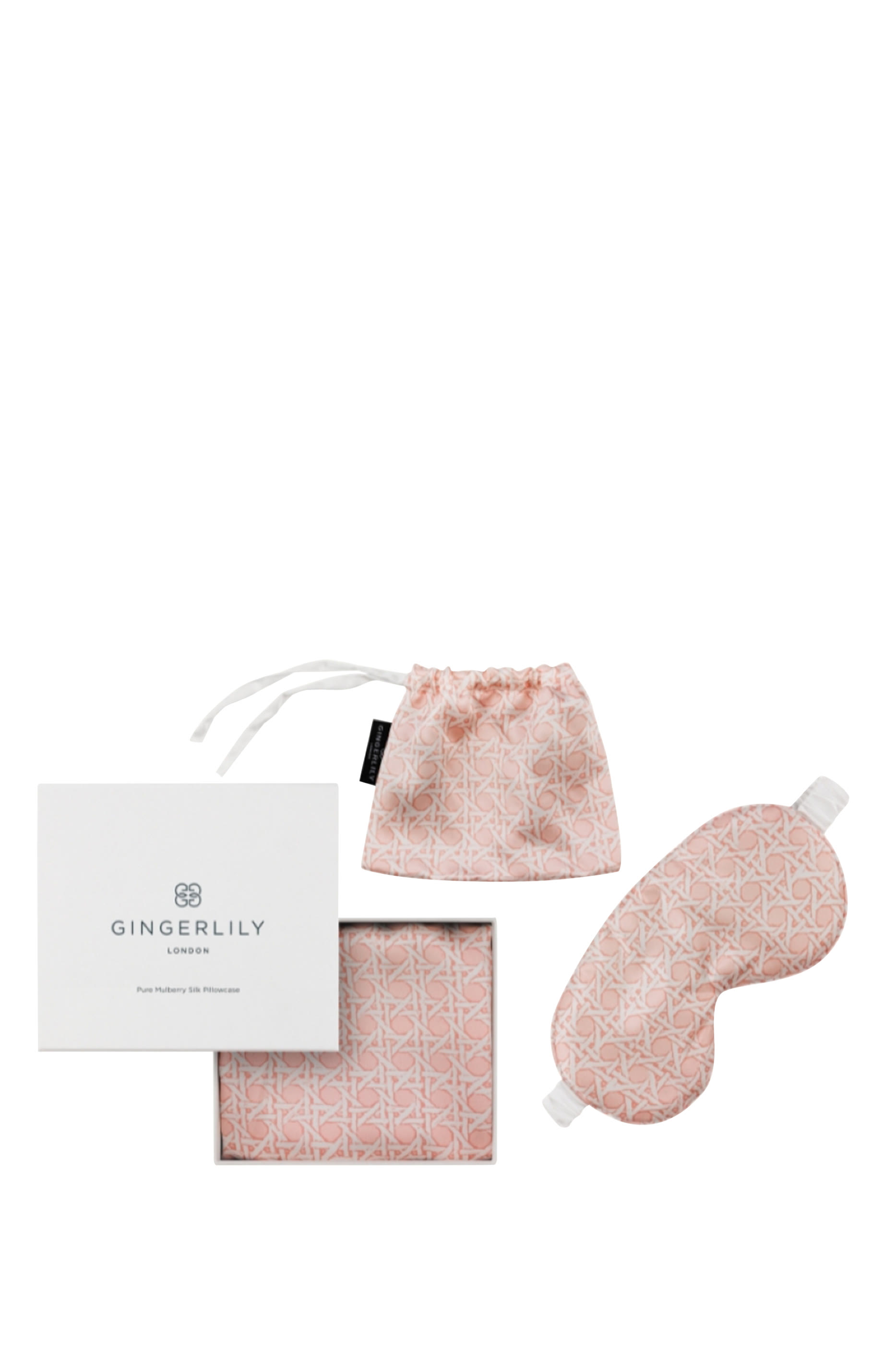 طقم غداء وسادة حرير راتان في صندوق هدايا جميل