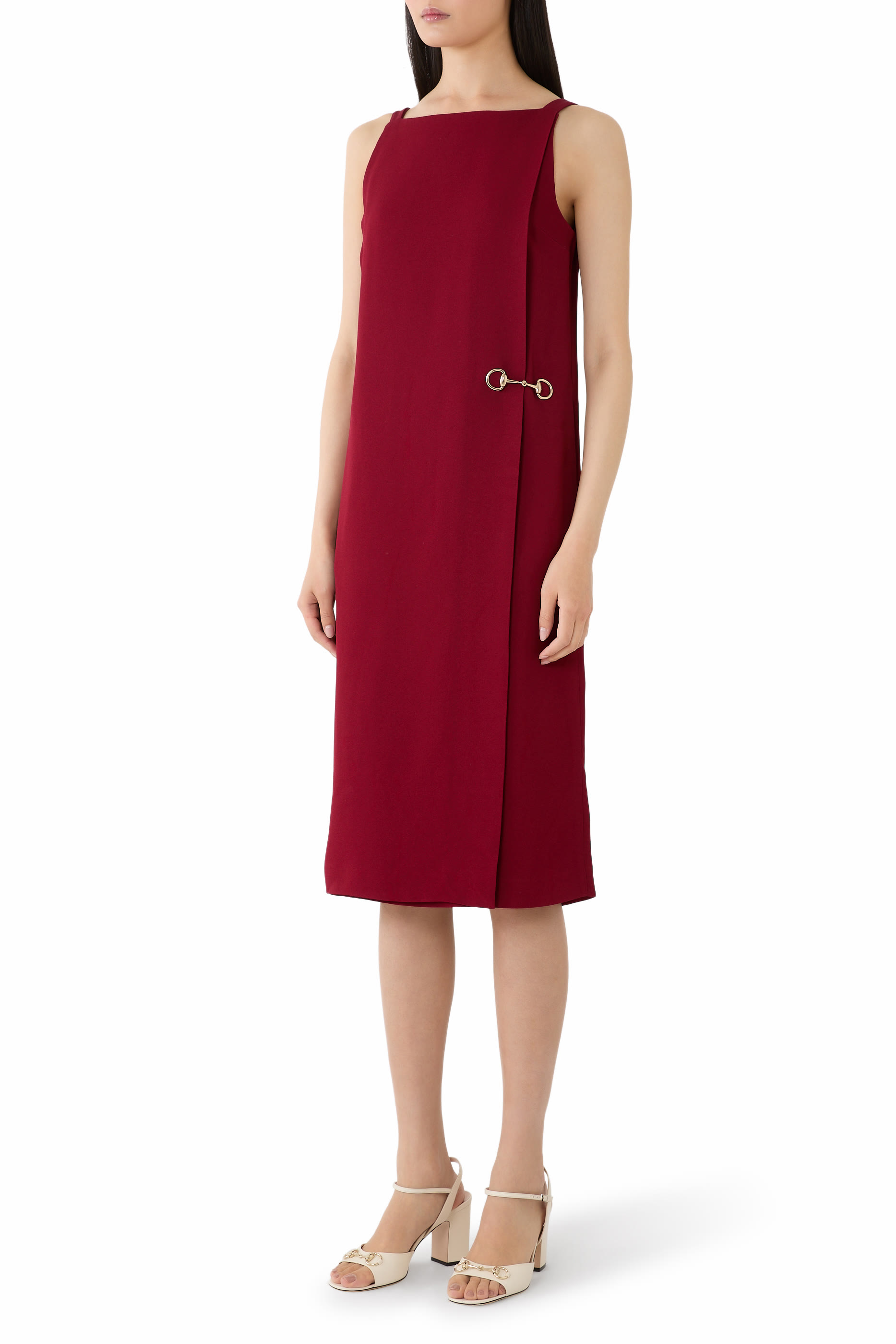 فستان بحلية لجام الحصان سابليه