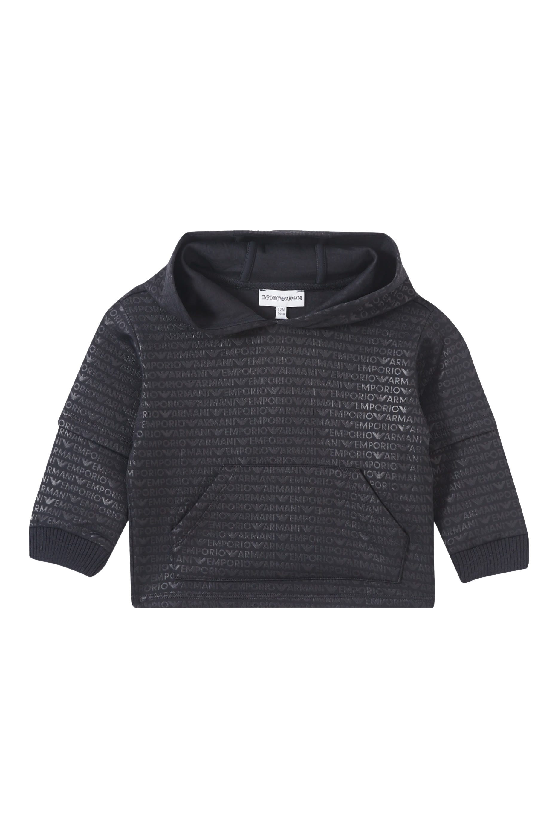 سويت شيرت بطبعات شعار الماركة للأطفال