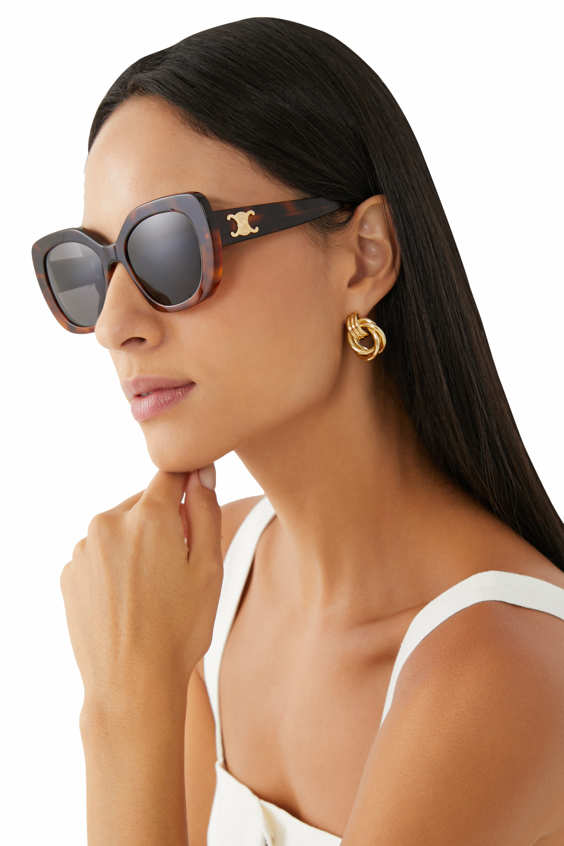 نظارة شمسية تريومف بإطار فراشة