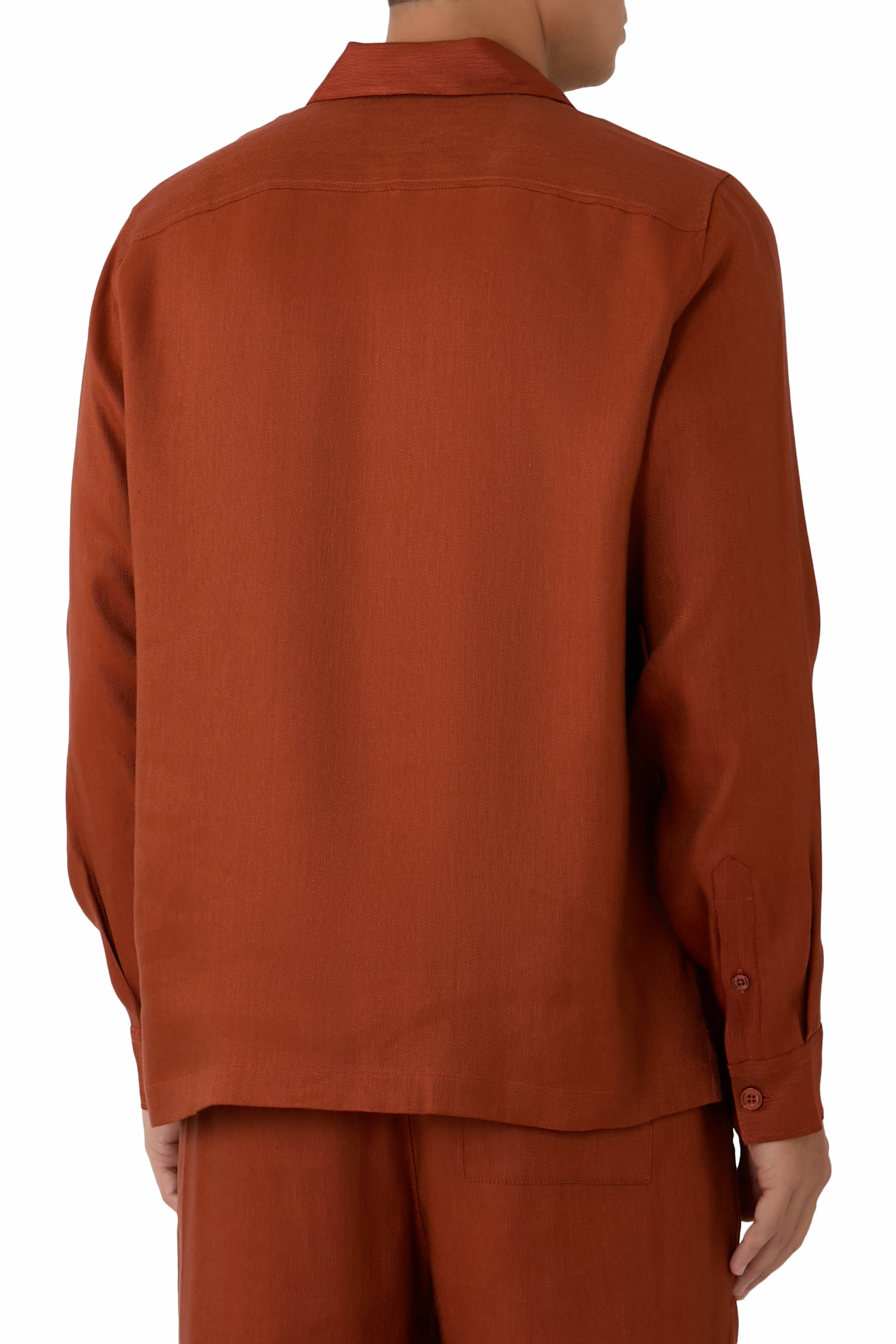 قميص صفرا كتان