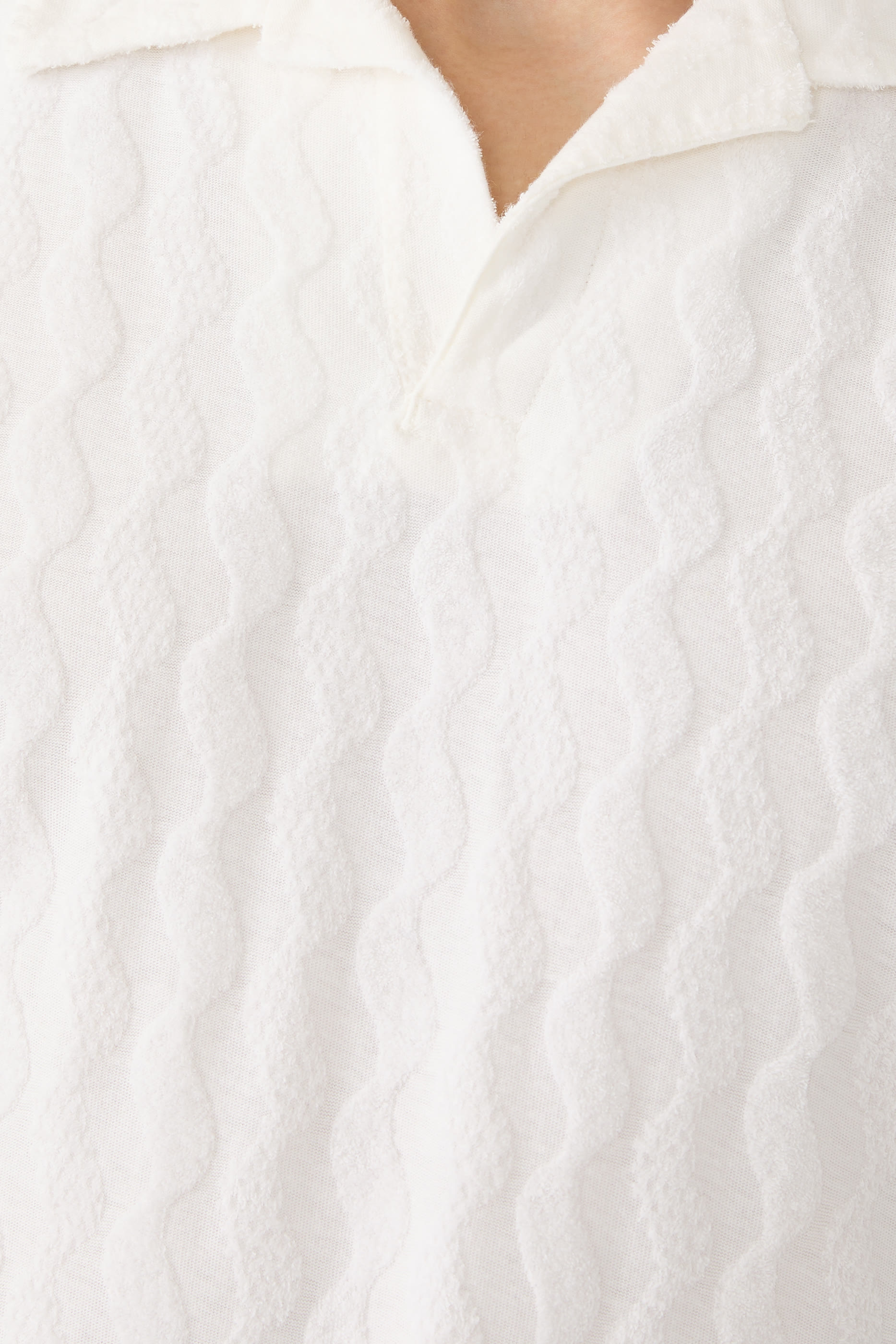 قميص بولو فوستينو قطن تيري