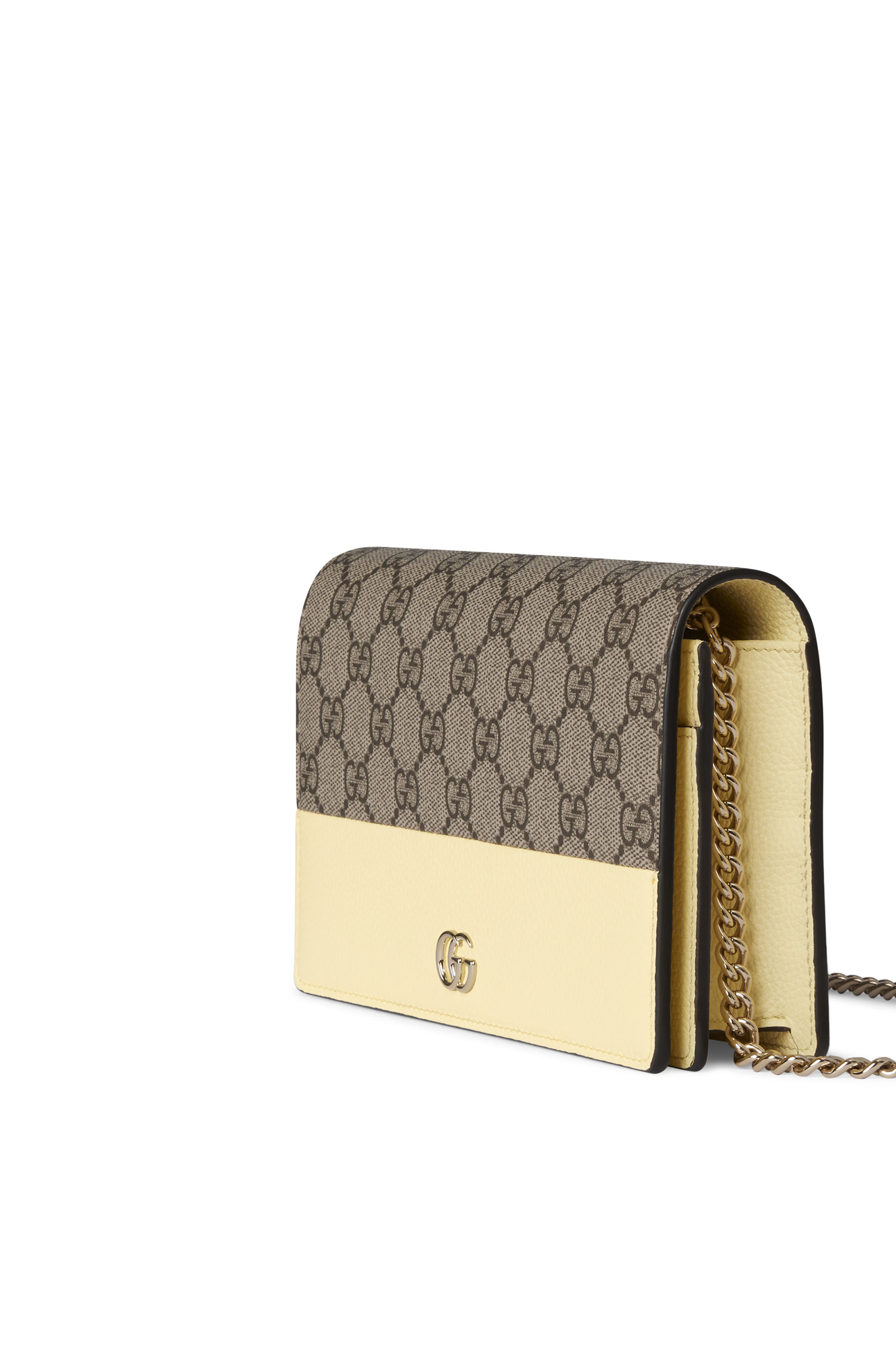 محفظة مارمونت ثنائية الطي بشعار الماركة وحمالة سلسلة