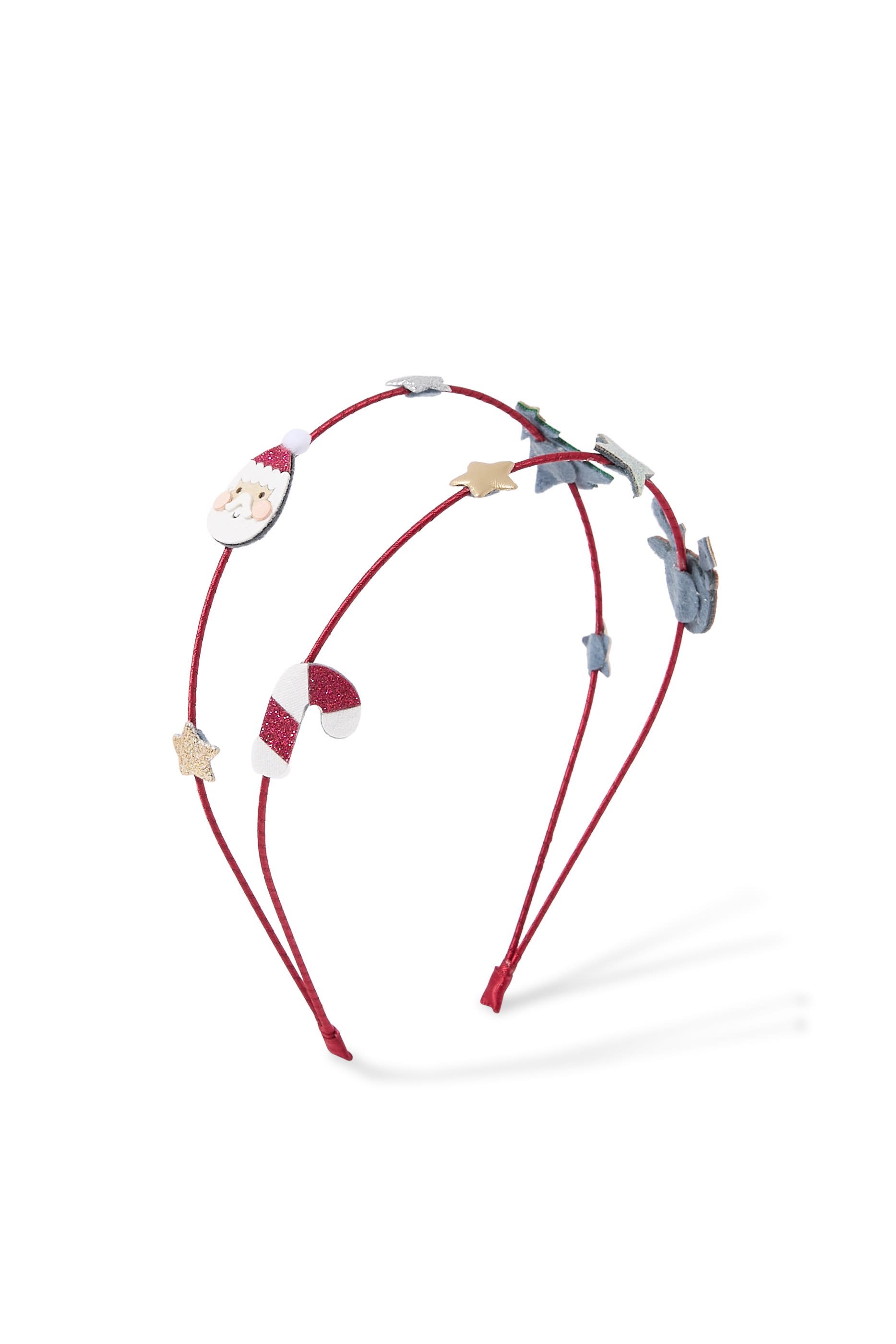 طوق شعر سانتا بتصميم مزدوج للأطفال