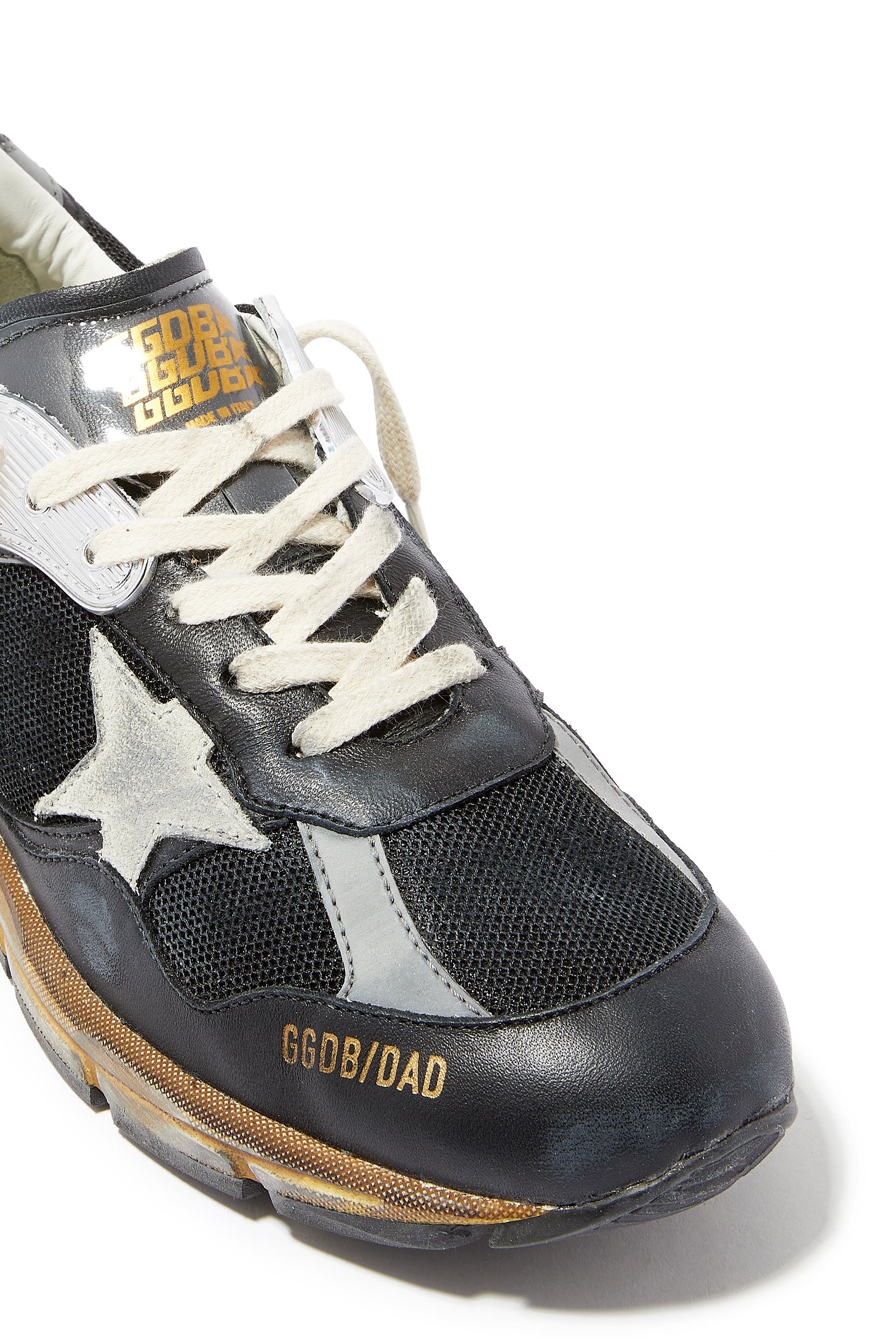 سنيكرز رانينج داد جلد وقماش شبكي