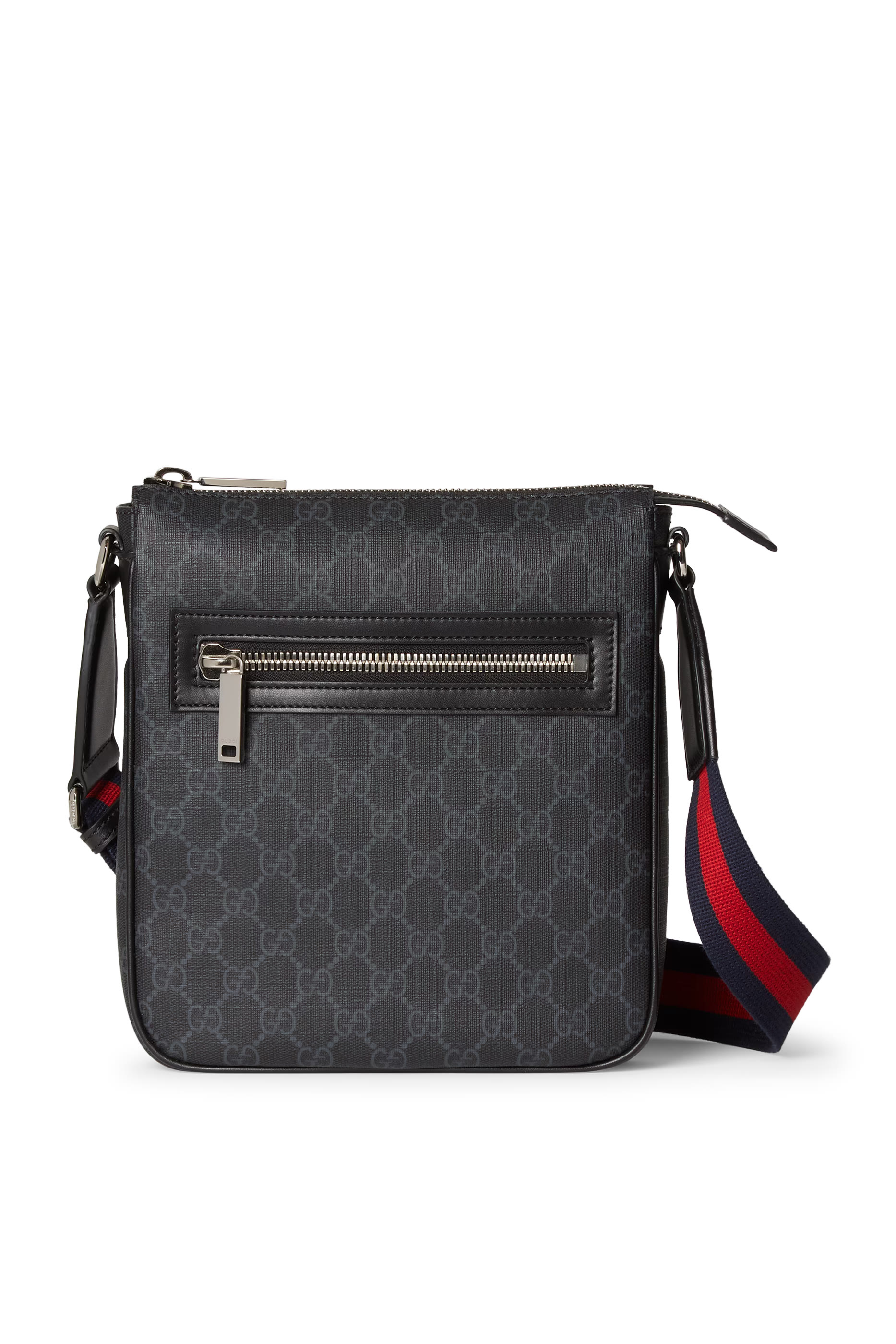 حقيبة كروس بنقشة حرفي شعار الماركة صغيرة