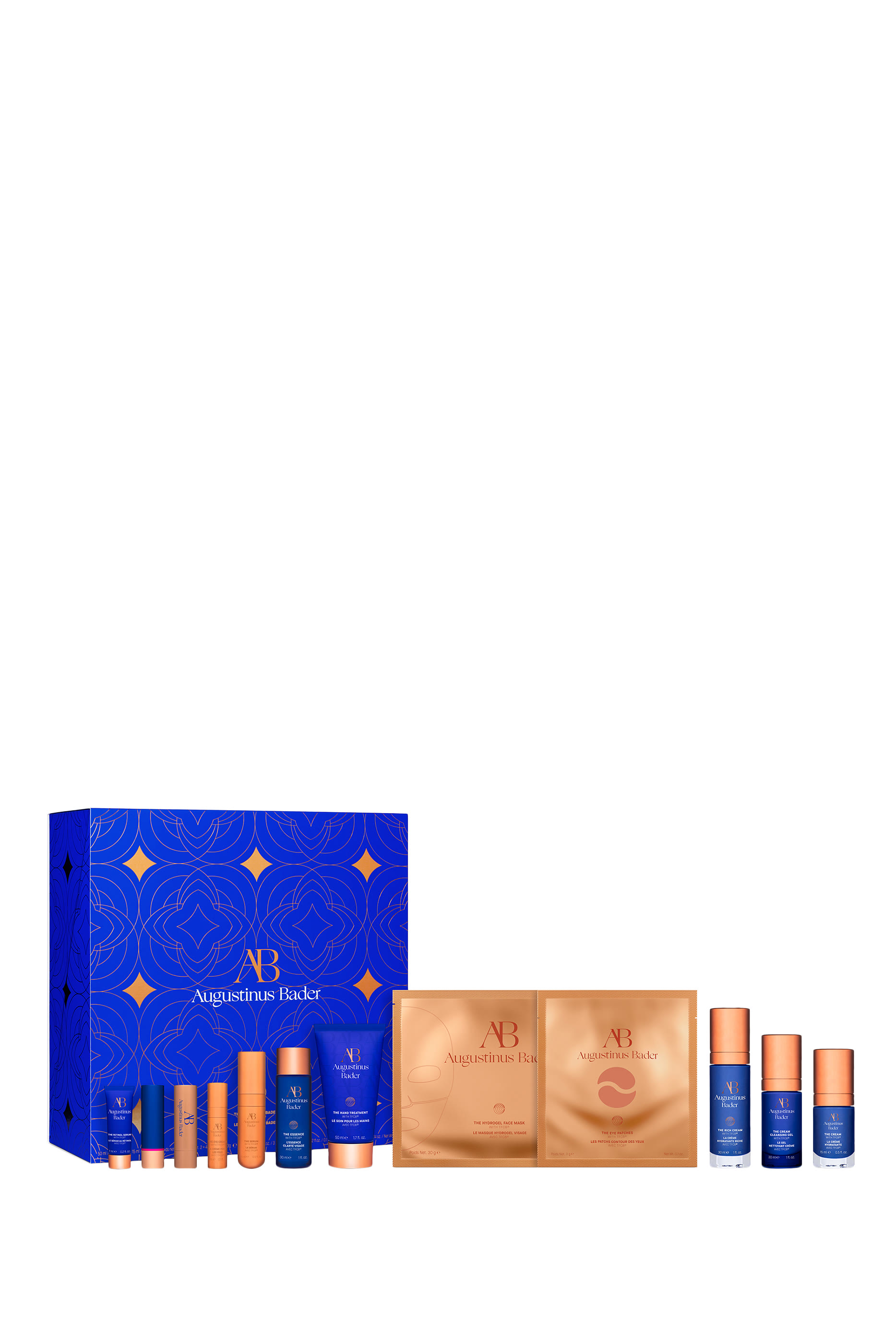 مجموعة مستحضرات أساسية لتوهج البشرة