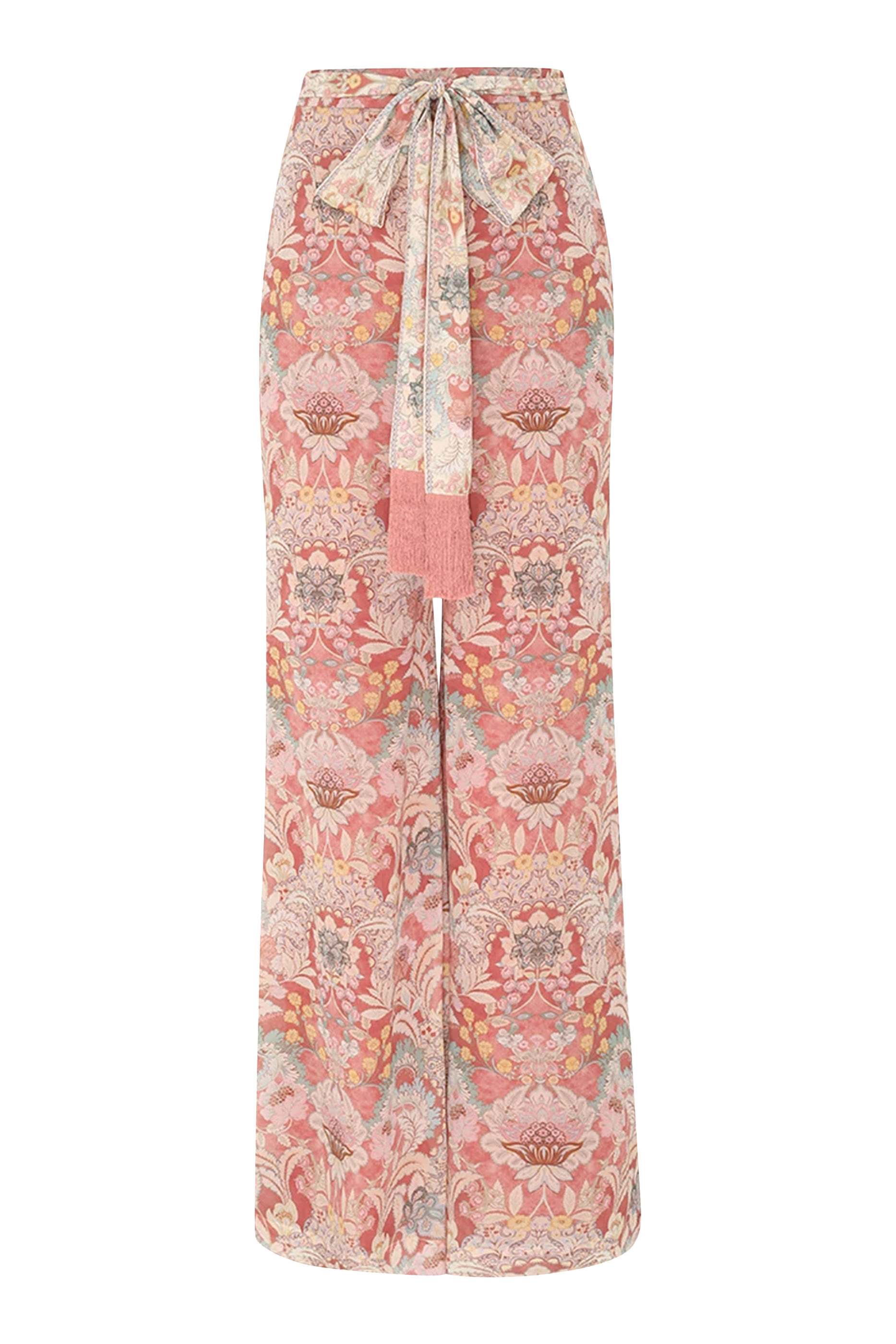 بنطال ريبالين بقصة ساق واسعة