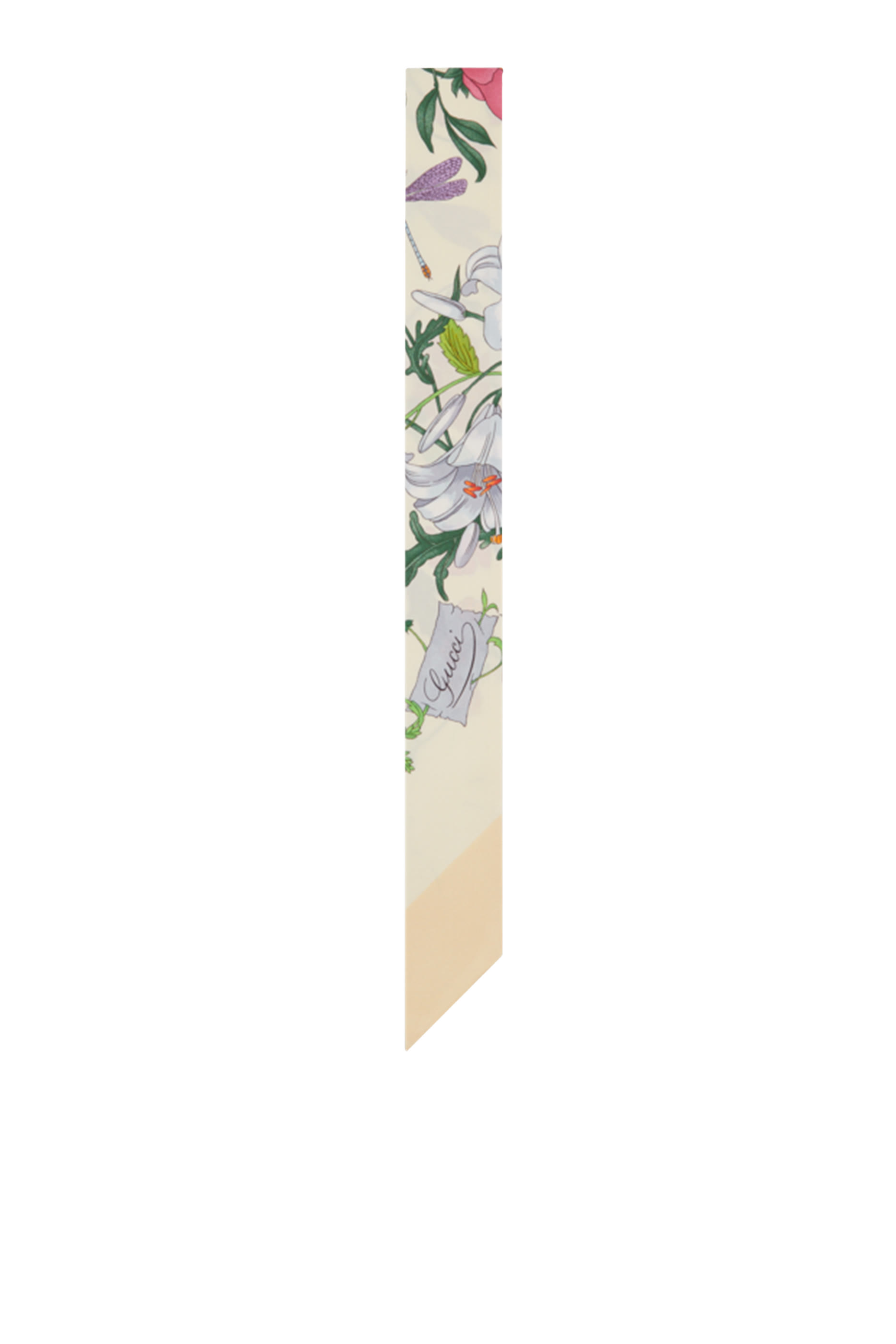 شريط بطبعات حرير تويل