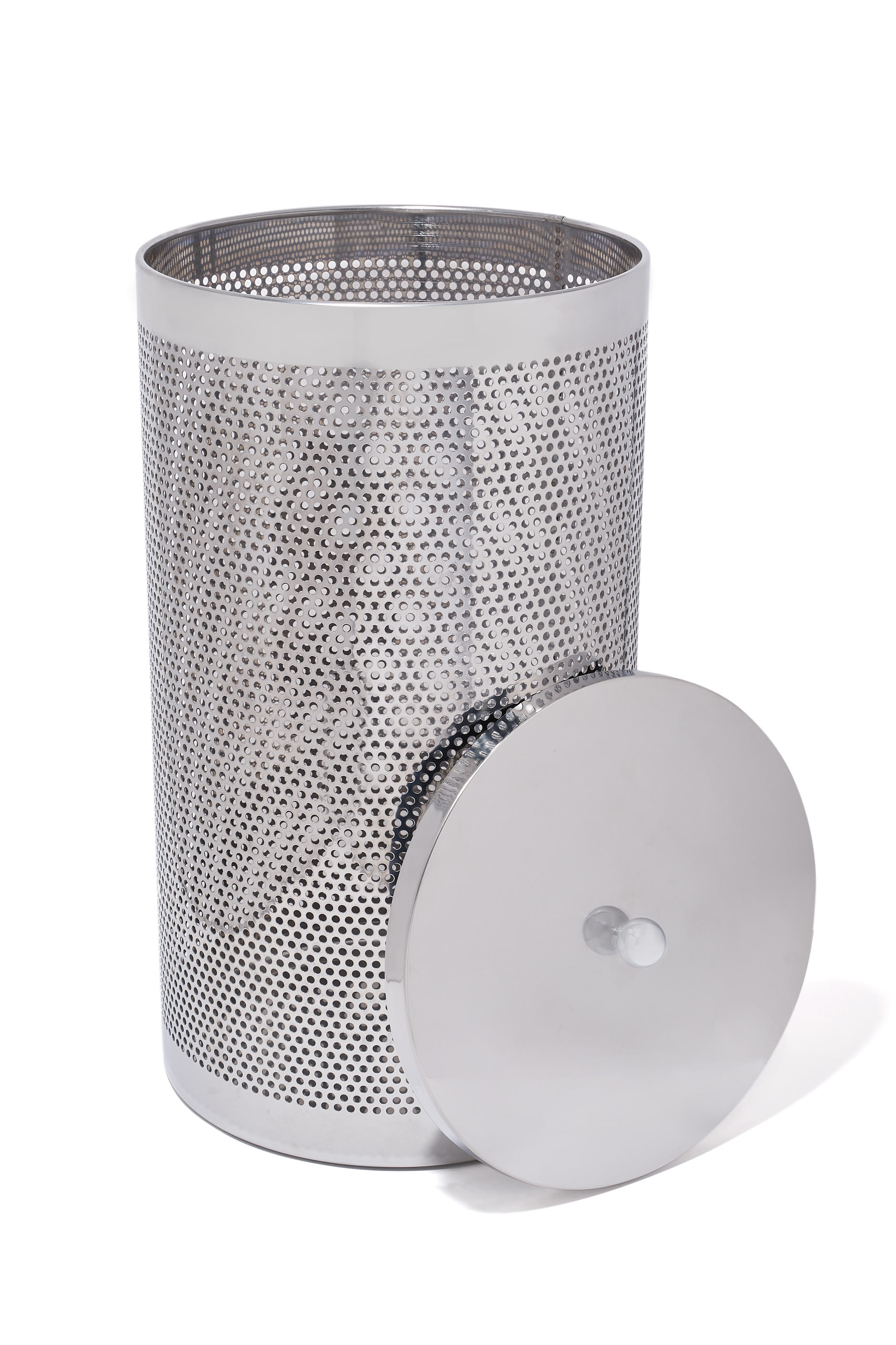 سلة غسيل مستديرة