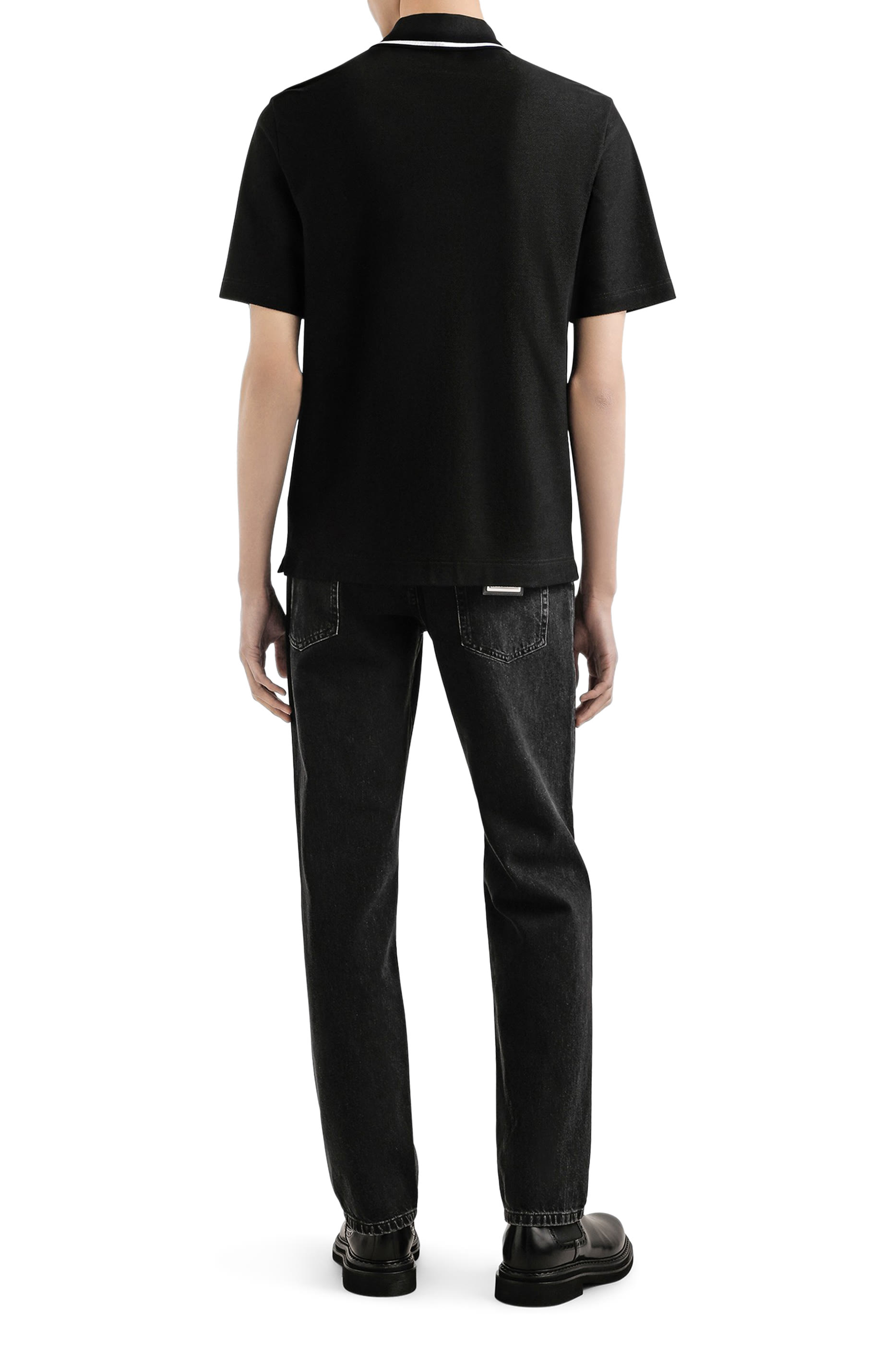 قميص بولو قطن بيكيه