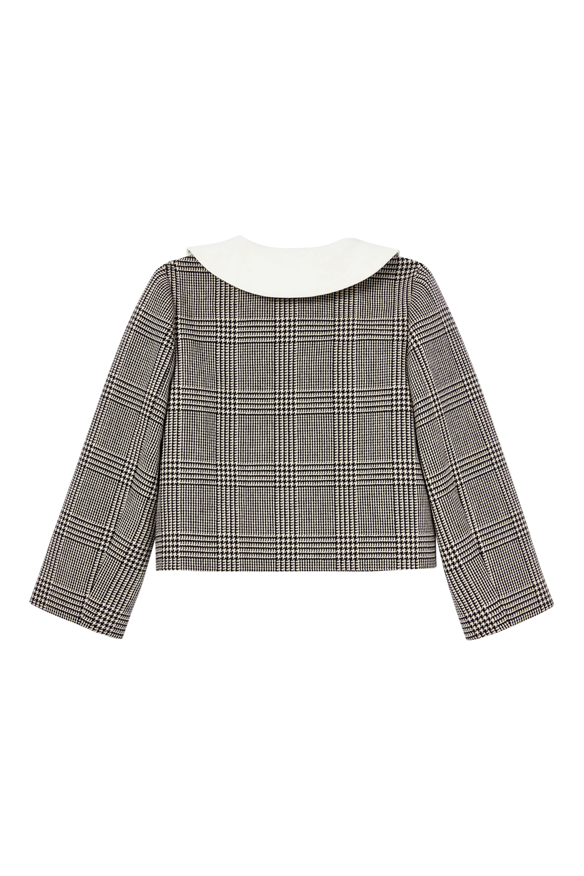 جاكيت بنقشة مربعات للأطفال