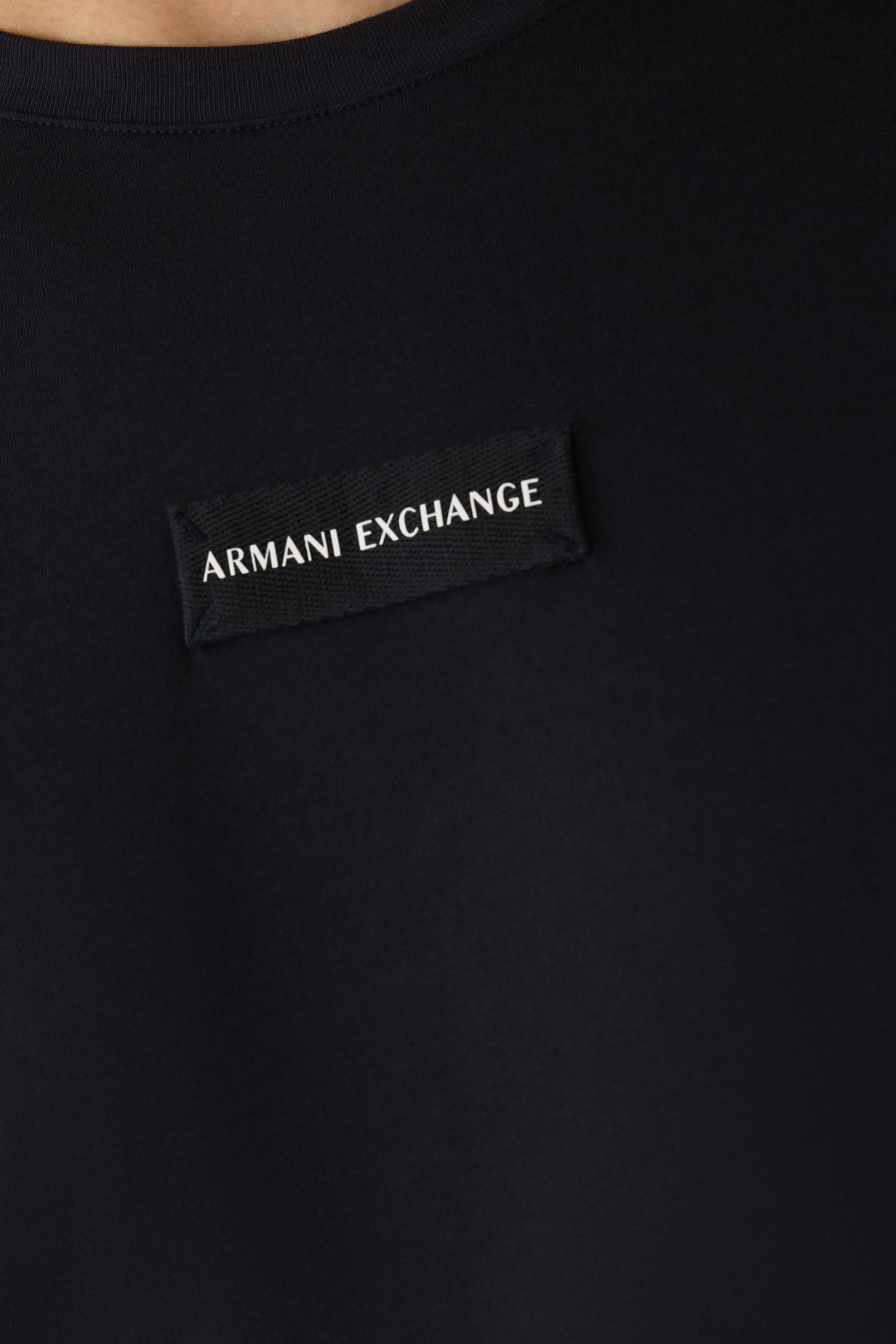 تيشيرت بشعار الماركة قطن جرسيه