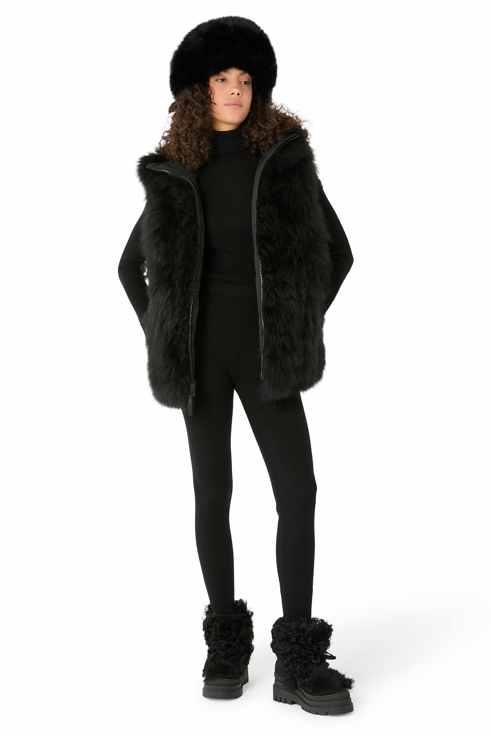 بوت جلدحمل وفرو ميرينو