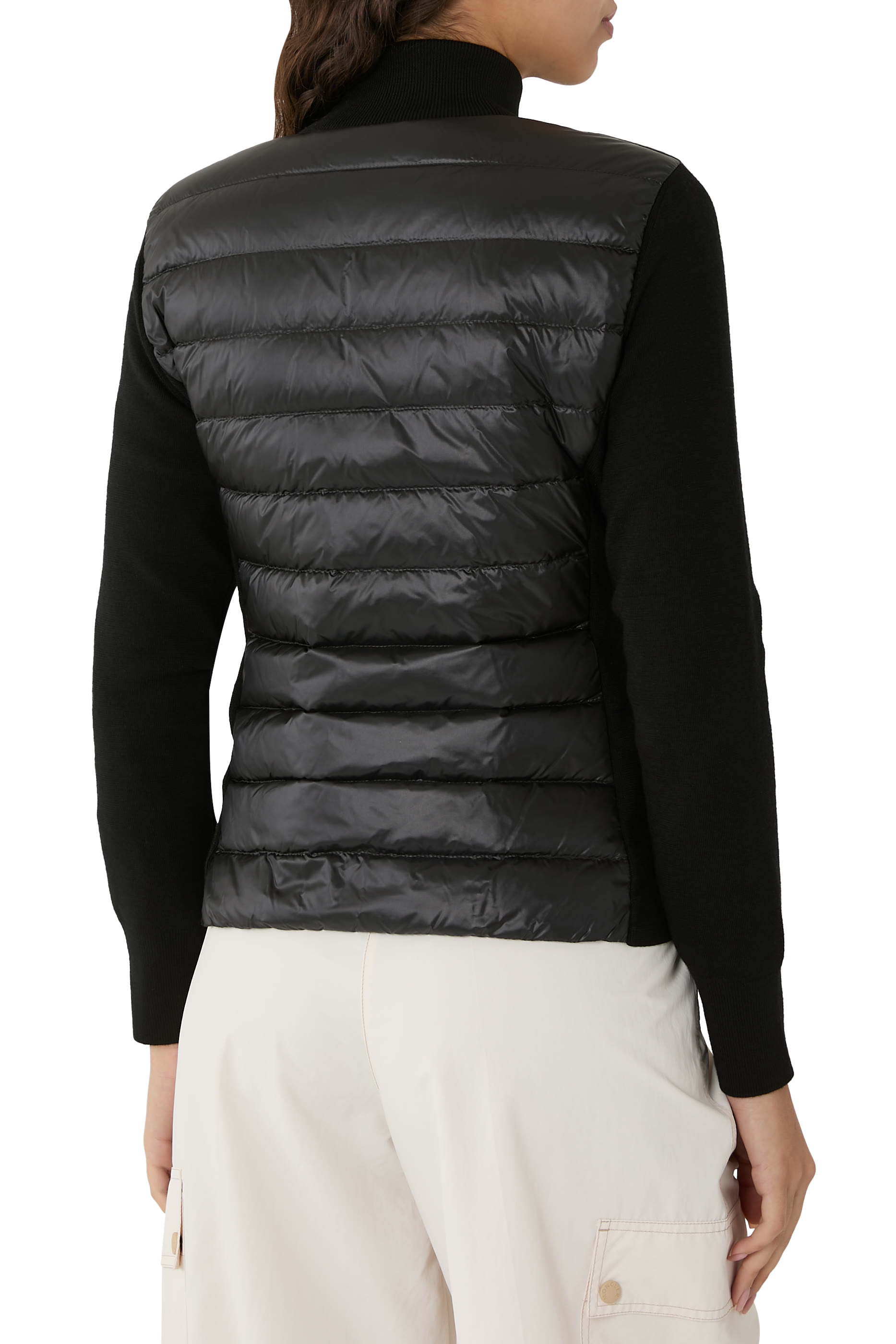 كارديجان مبطن بسحاب صوف