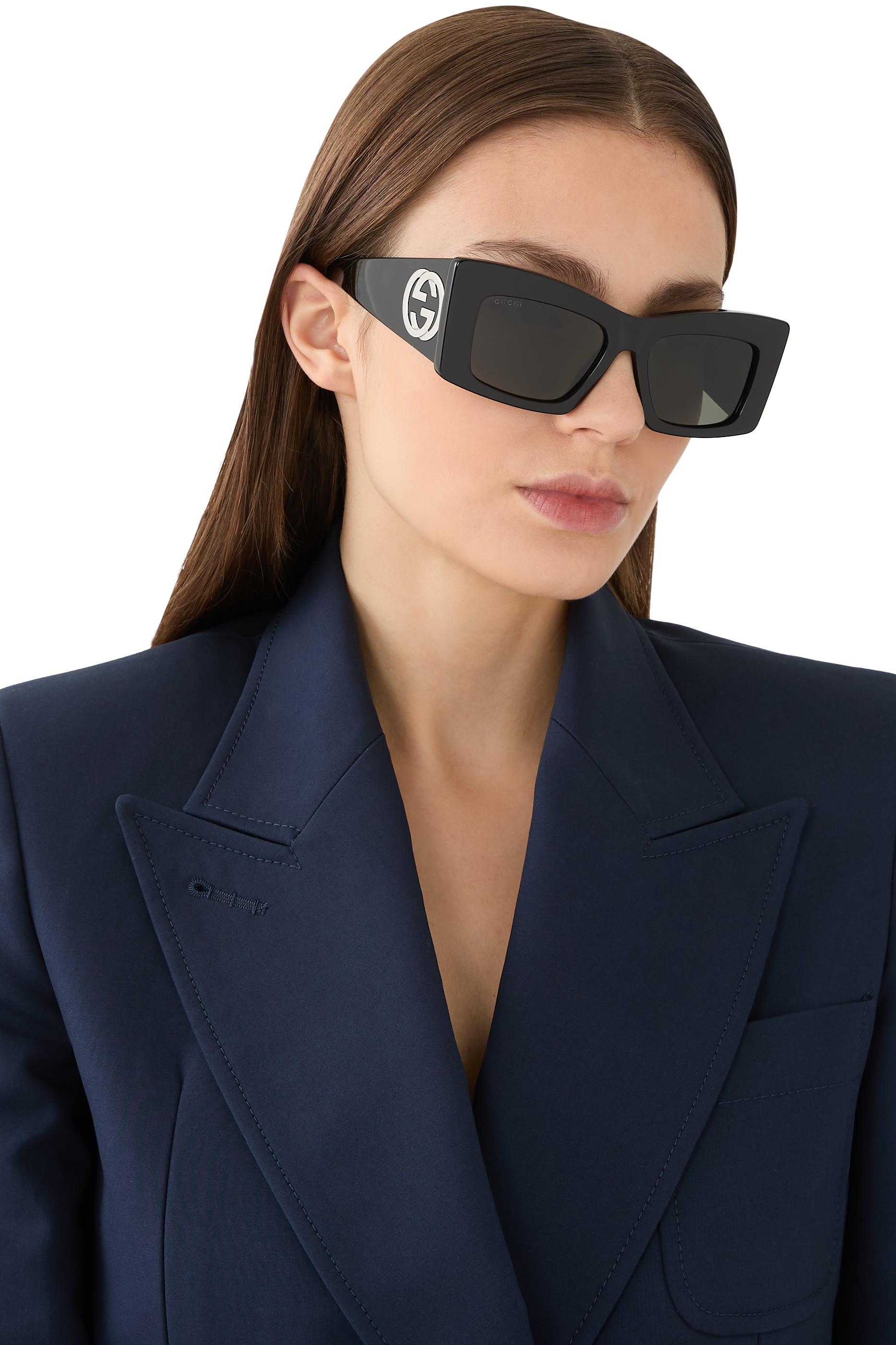 نظارة شمسية بإطار مربع