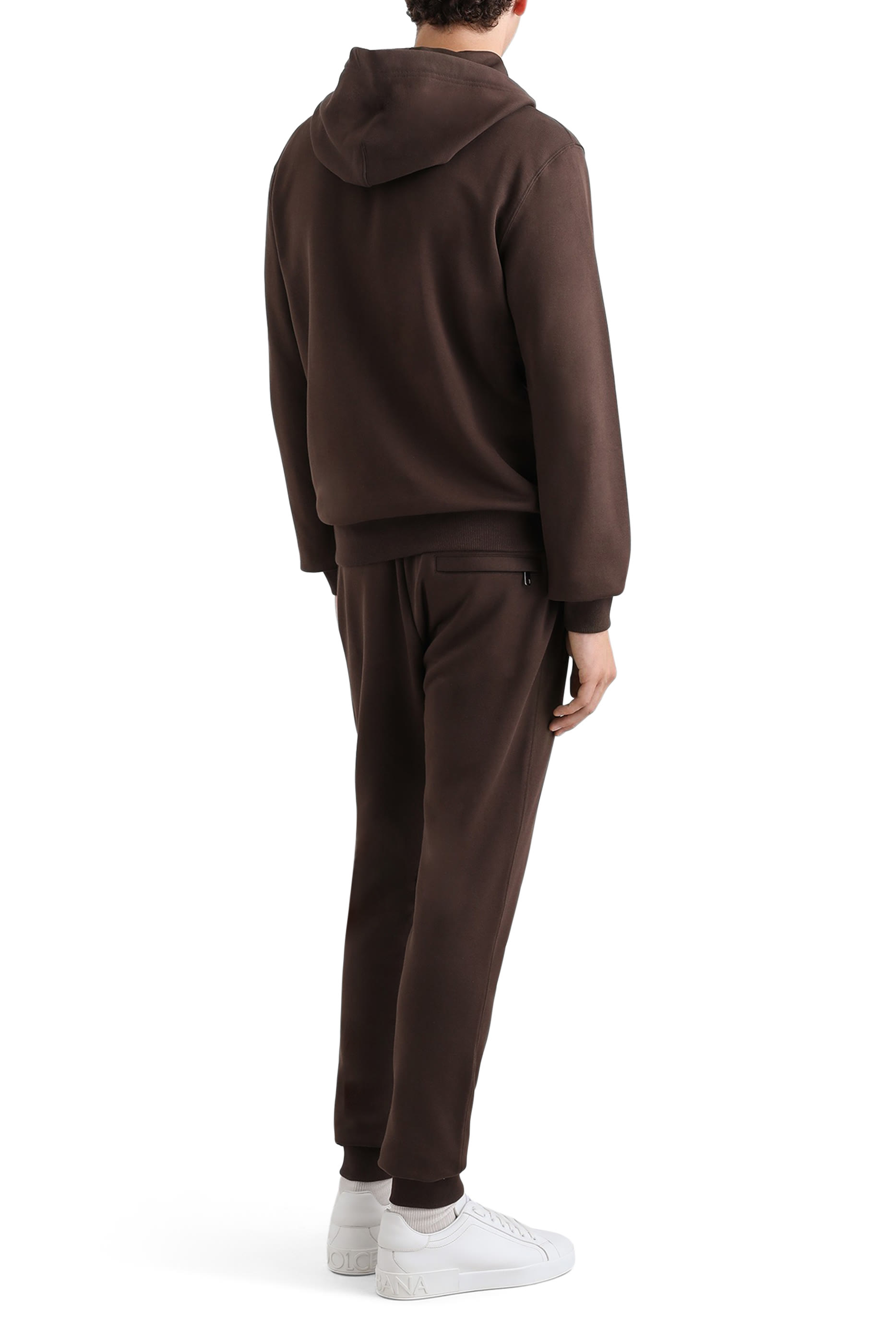 هودي برقعة شعار الماركة قطن