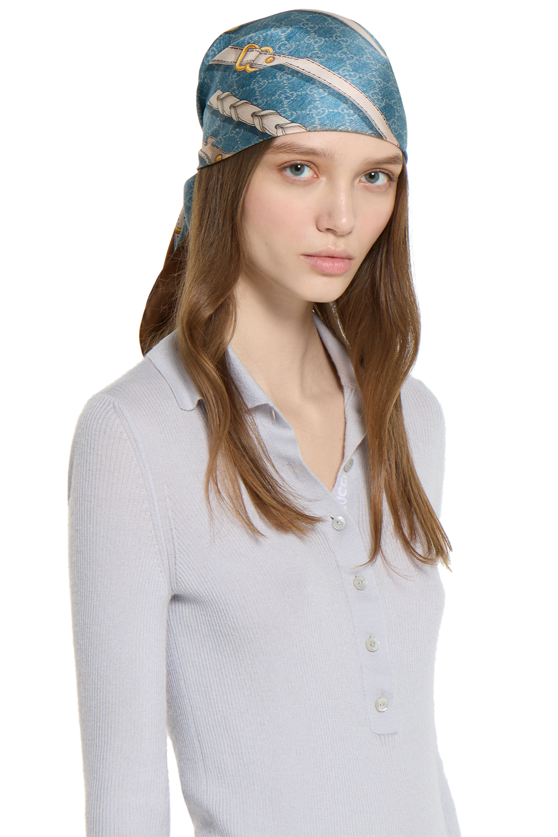 Printed Silk Carr&eacute; 