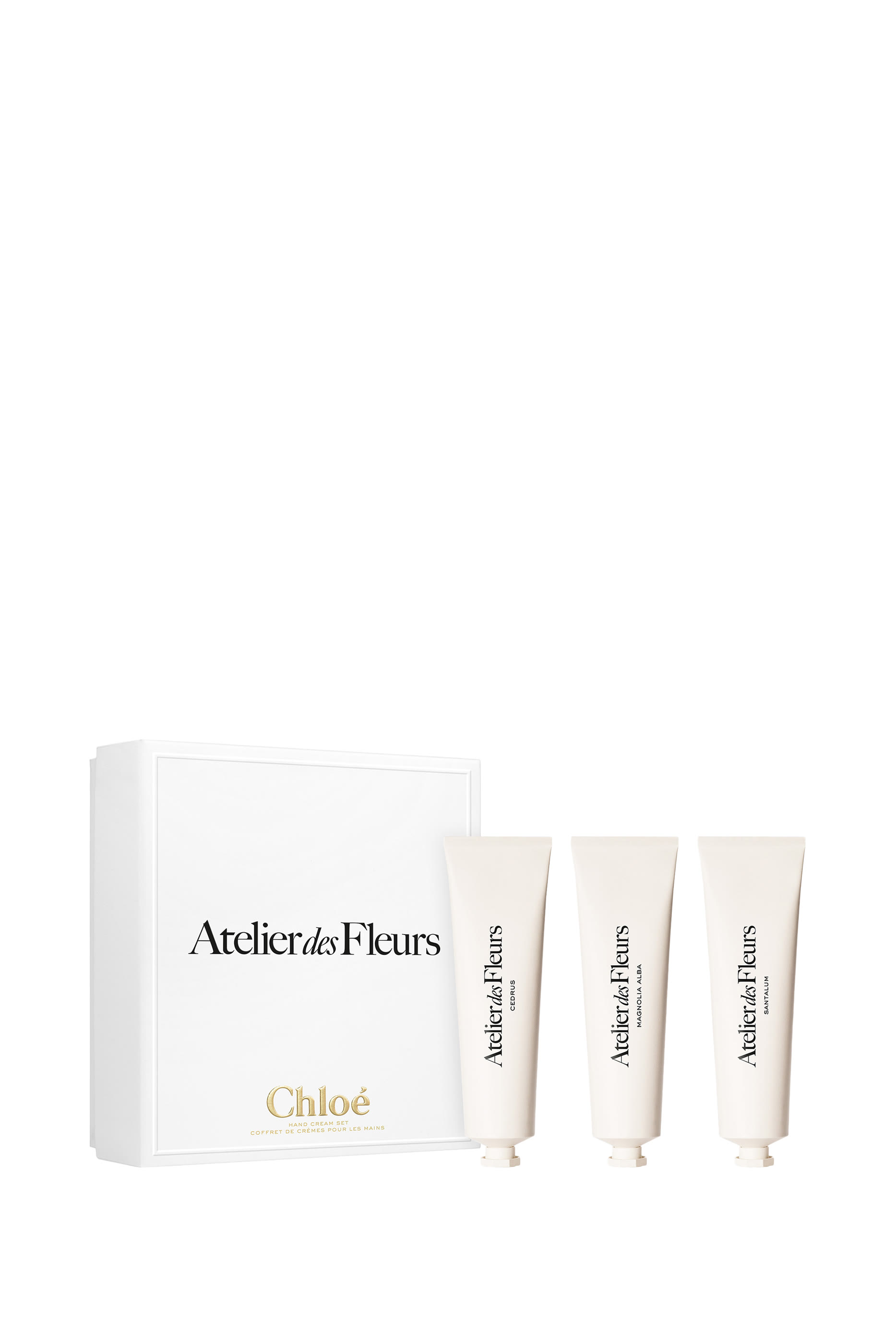 مجموعة هدايا كريم لليدين أتيليه ديه فلورز، 3 قطع