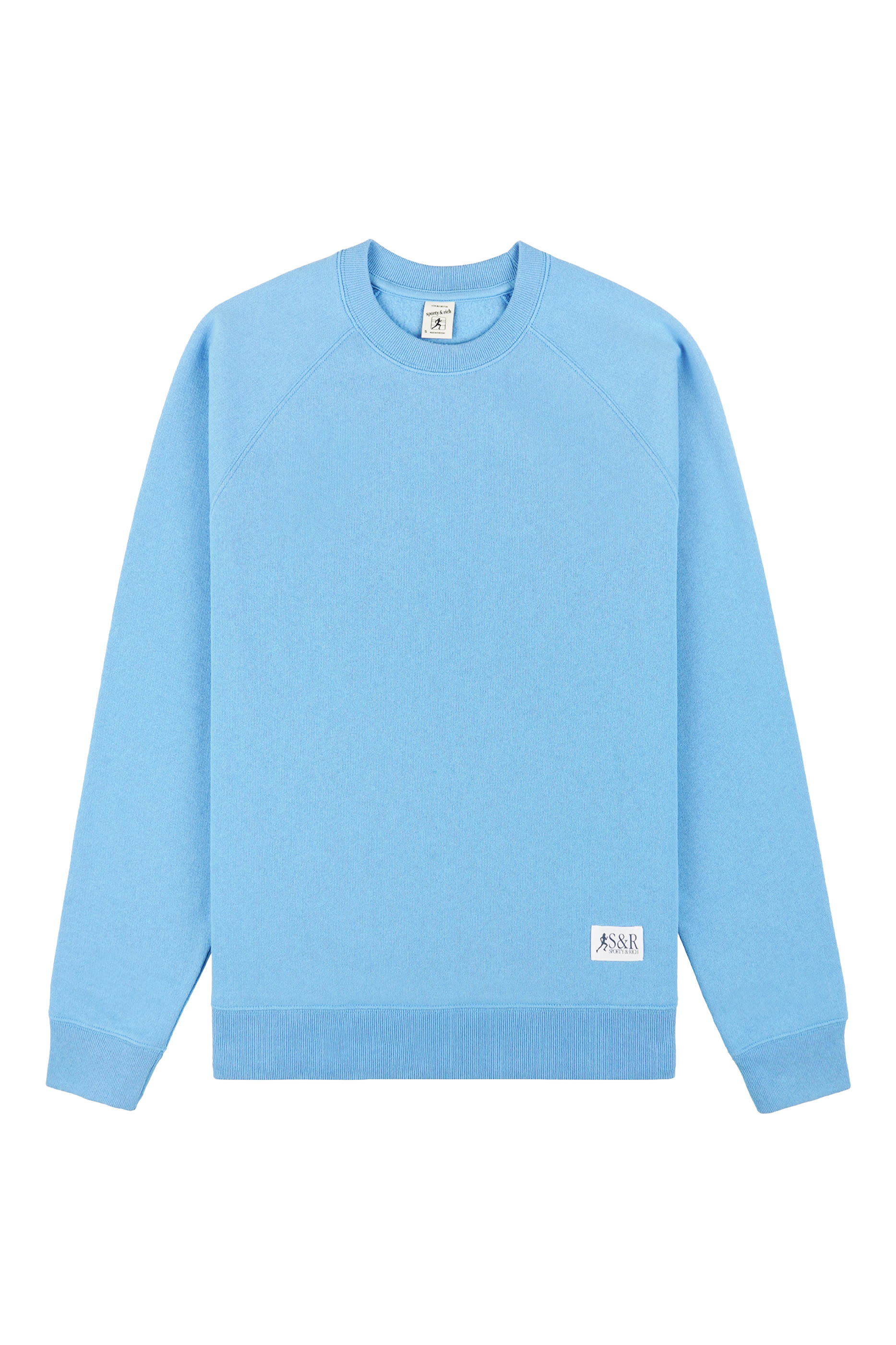 سويت شيرت انر بياقة ضيقة وشعار الماركة قماش ناعم