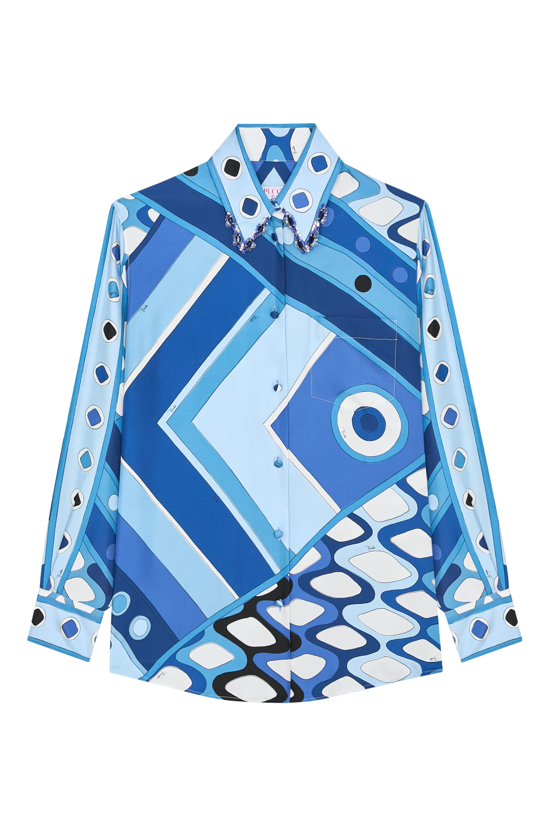 قميص بطبعة فيفارا حرير تويل