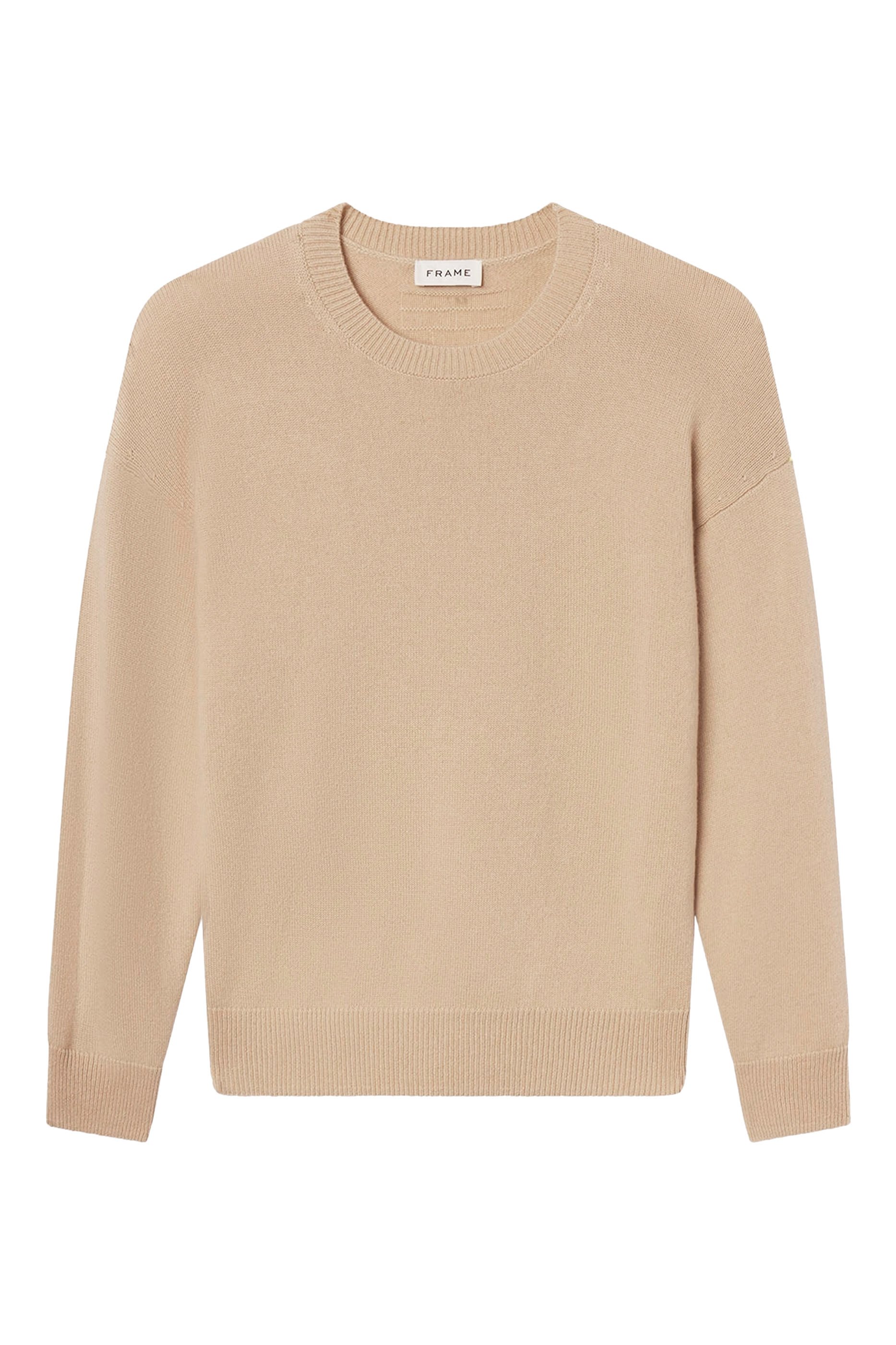 سويت شيرت بياقة ضيقة كشمير خفيف الوزن