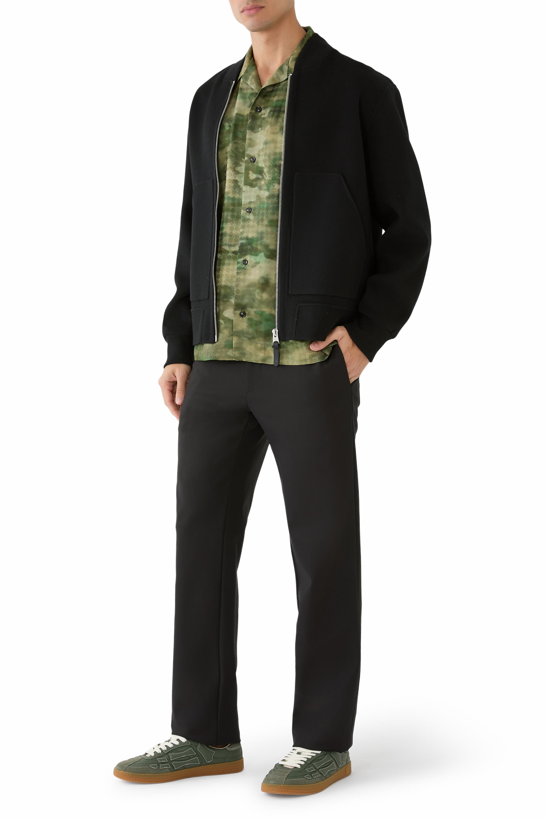 قميص كامب كامو كواد بشعار الماركة