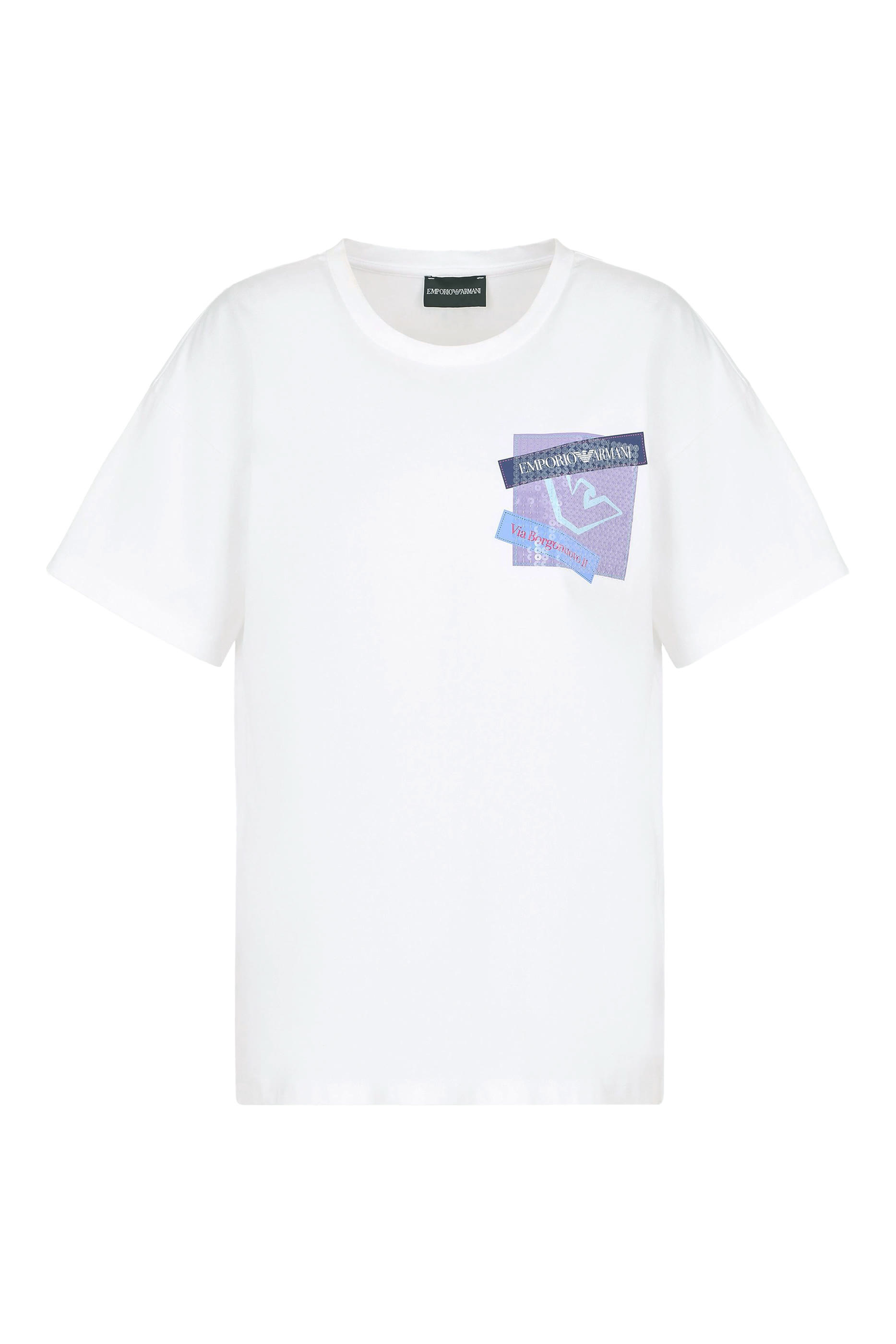 تيشيرت بطبعة شعار الماركة