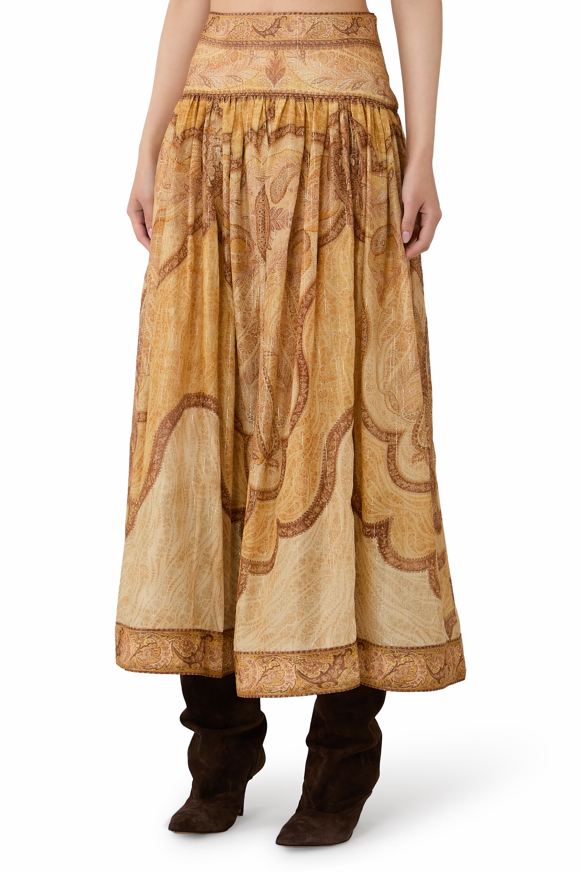 تنورة واندرلاست طويلة