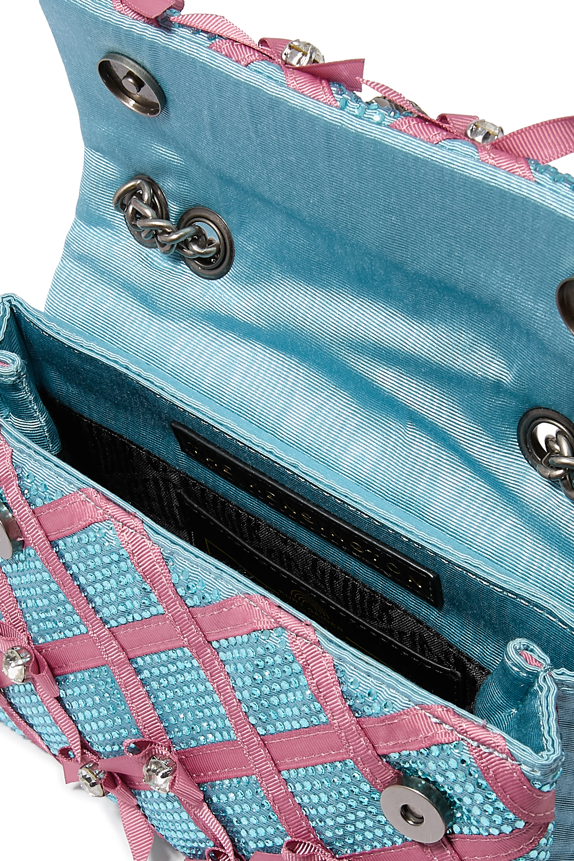 حقيبة كنسنغتون متوسطة بفيونكة