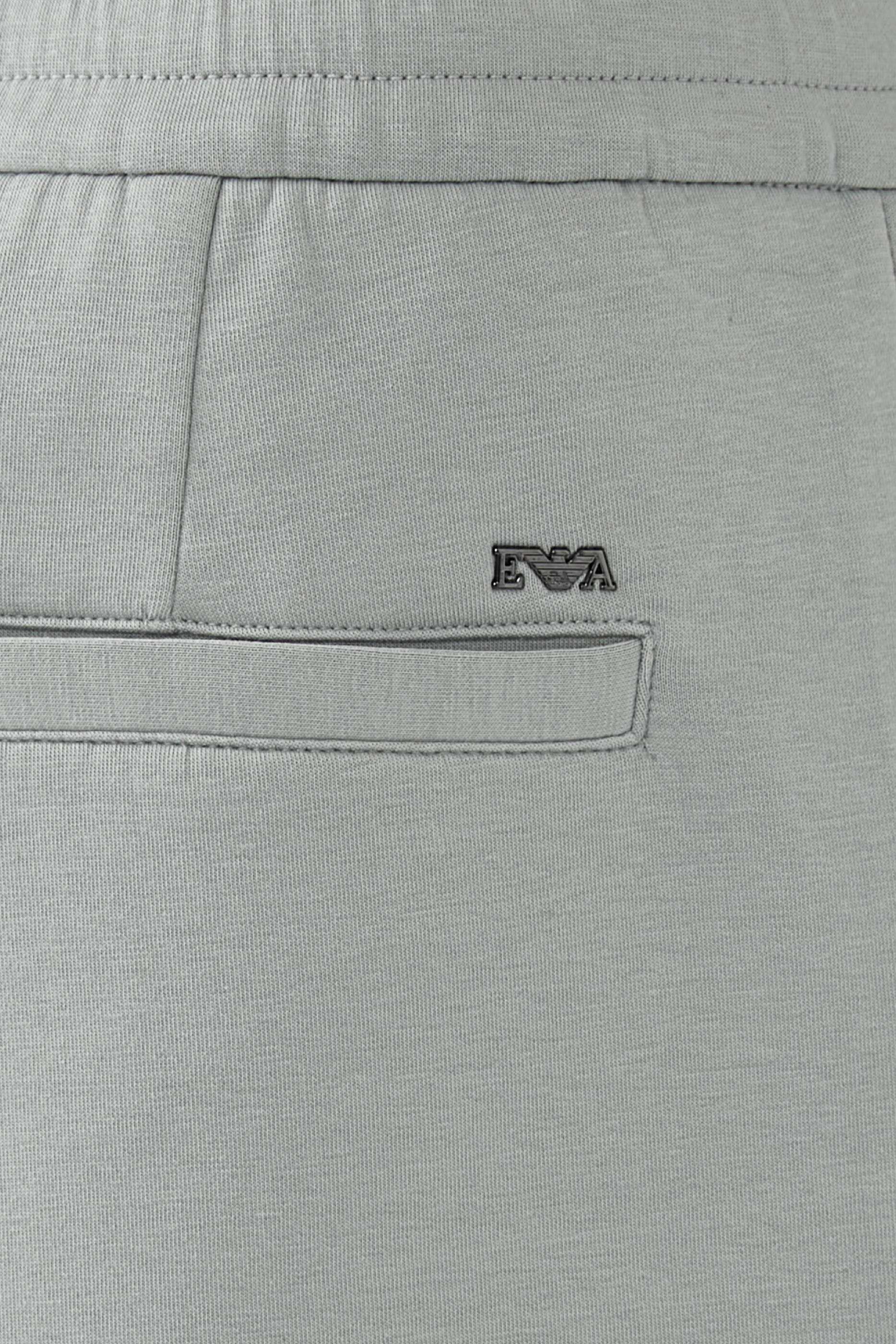 شورت بحزام خصر مطاطي جيرسيه مزدوج