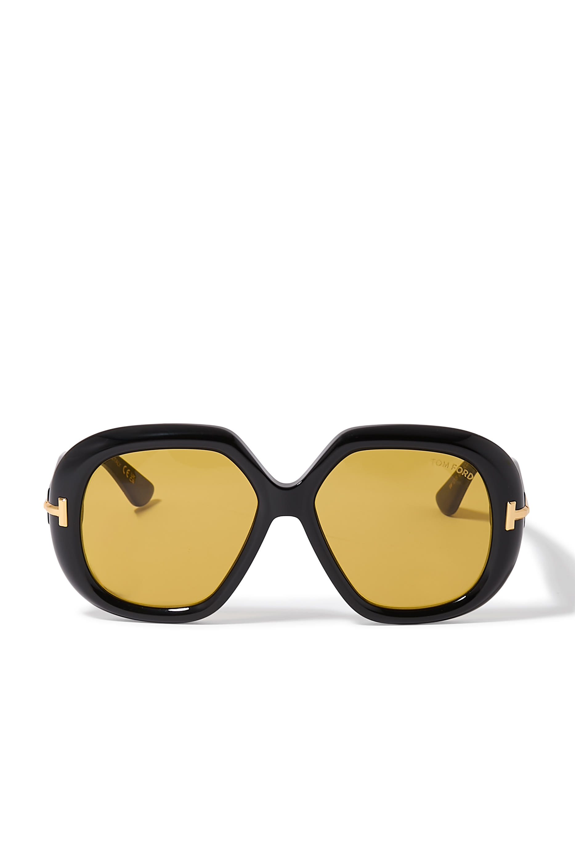 نظارة شمسية بإطار كبير