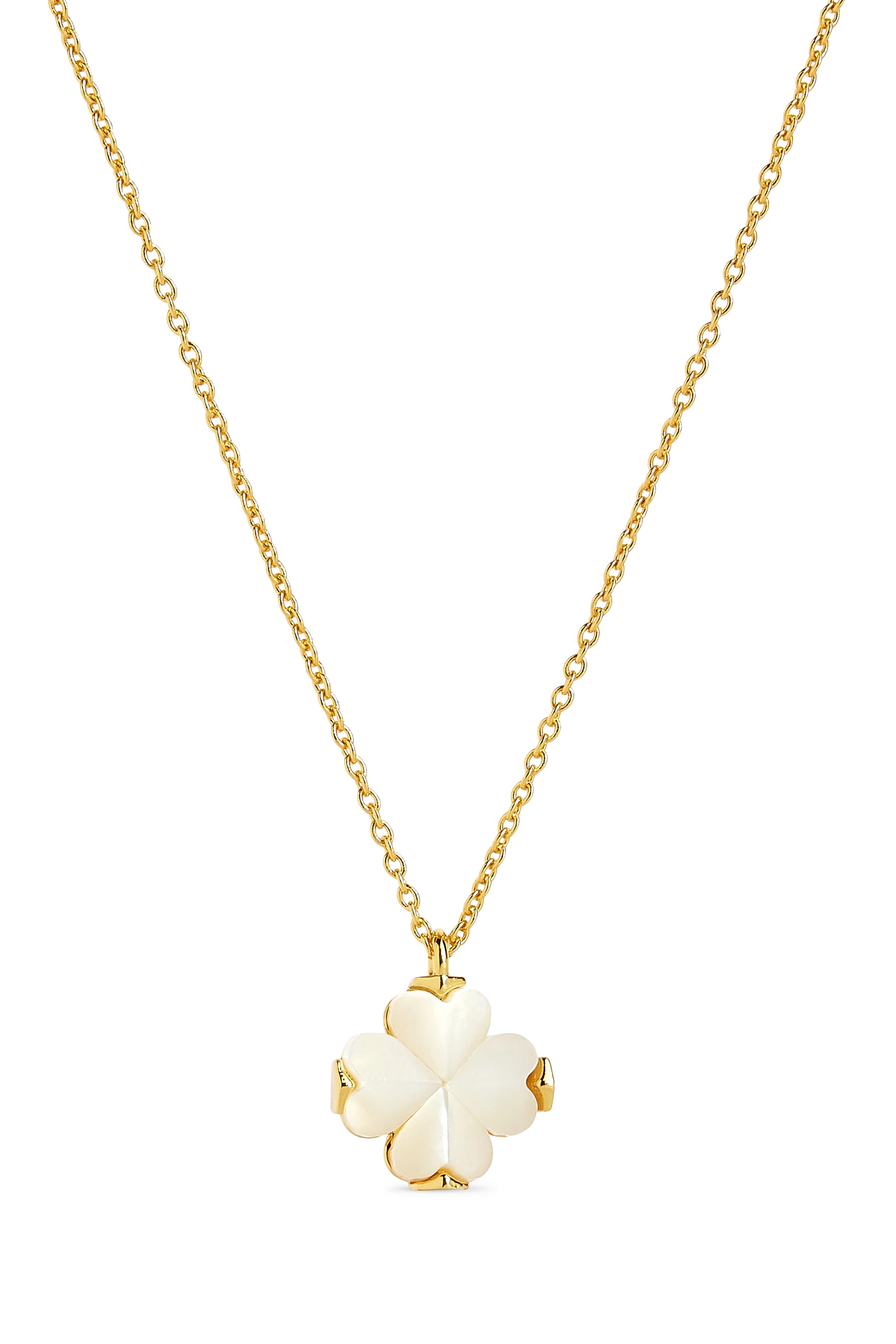  قلادة بدلاية صغيرة بتصميم زهرة سبايد، عرق اللؤلؤ