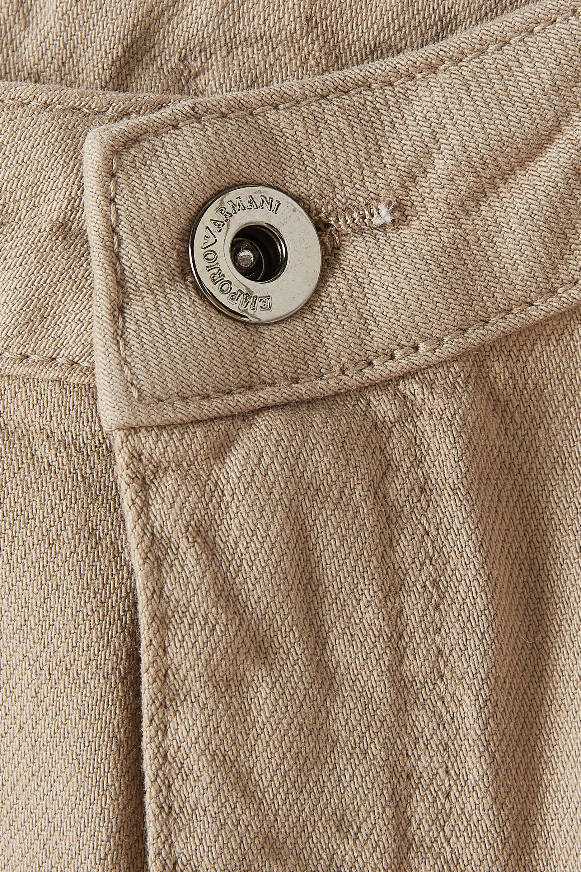 بنطال جينز بشعار الماركة دينم قطن للأطفال