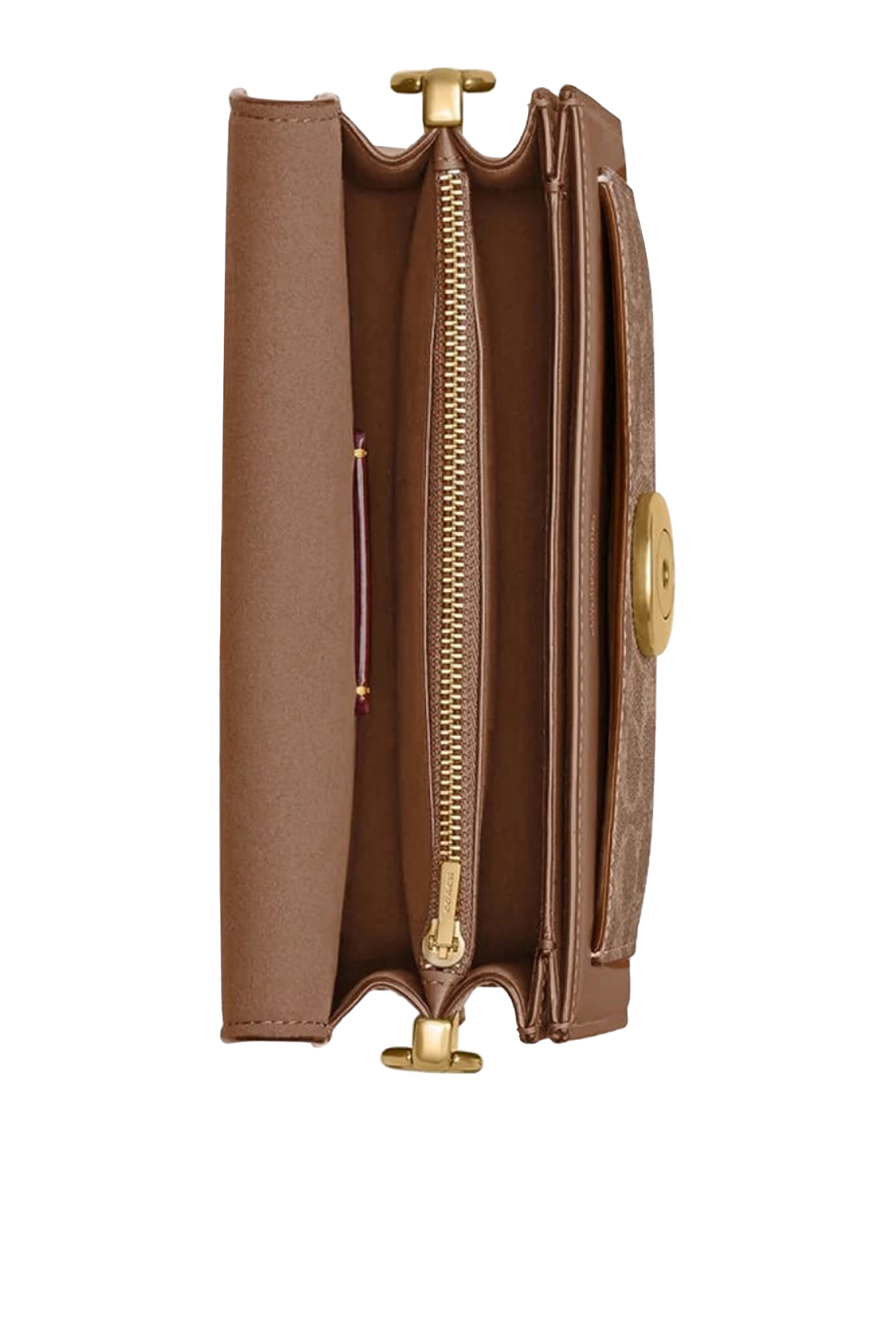 حقيبة كتف تابي 20 قماش قنب بشعار الماركة