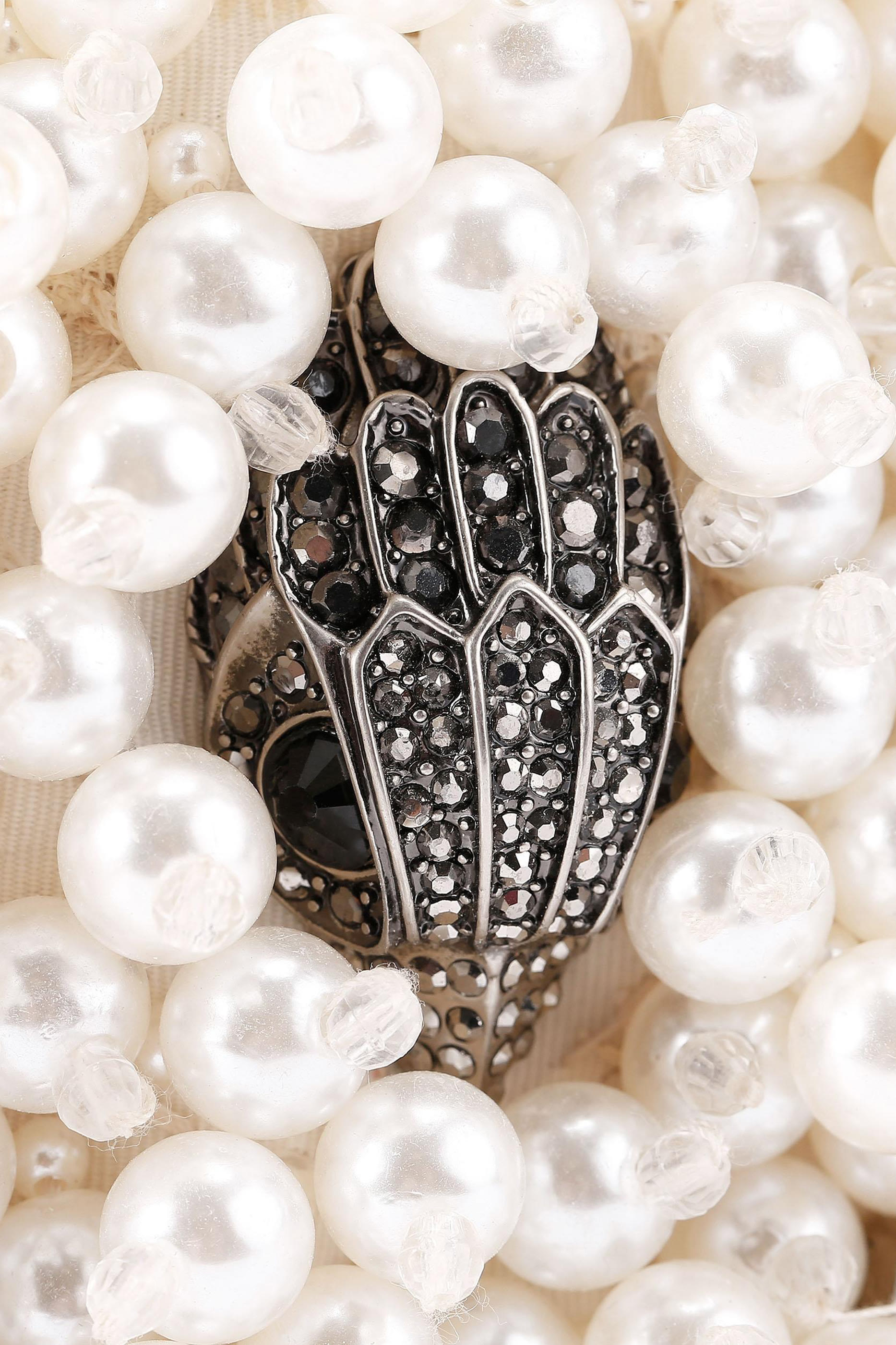 حقيبة هوبو كينسنغتون مزينة بخرز