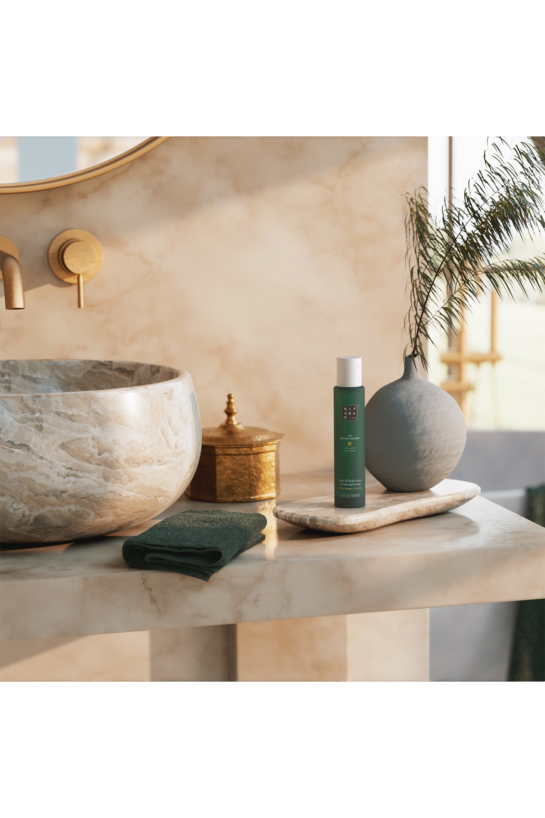 بخاخ ذا ريتوال اوف جينج للشعر والجسم